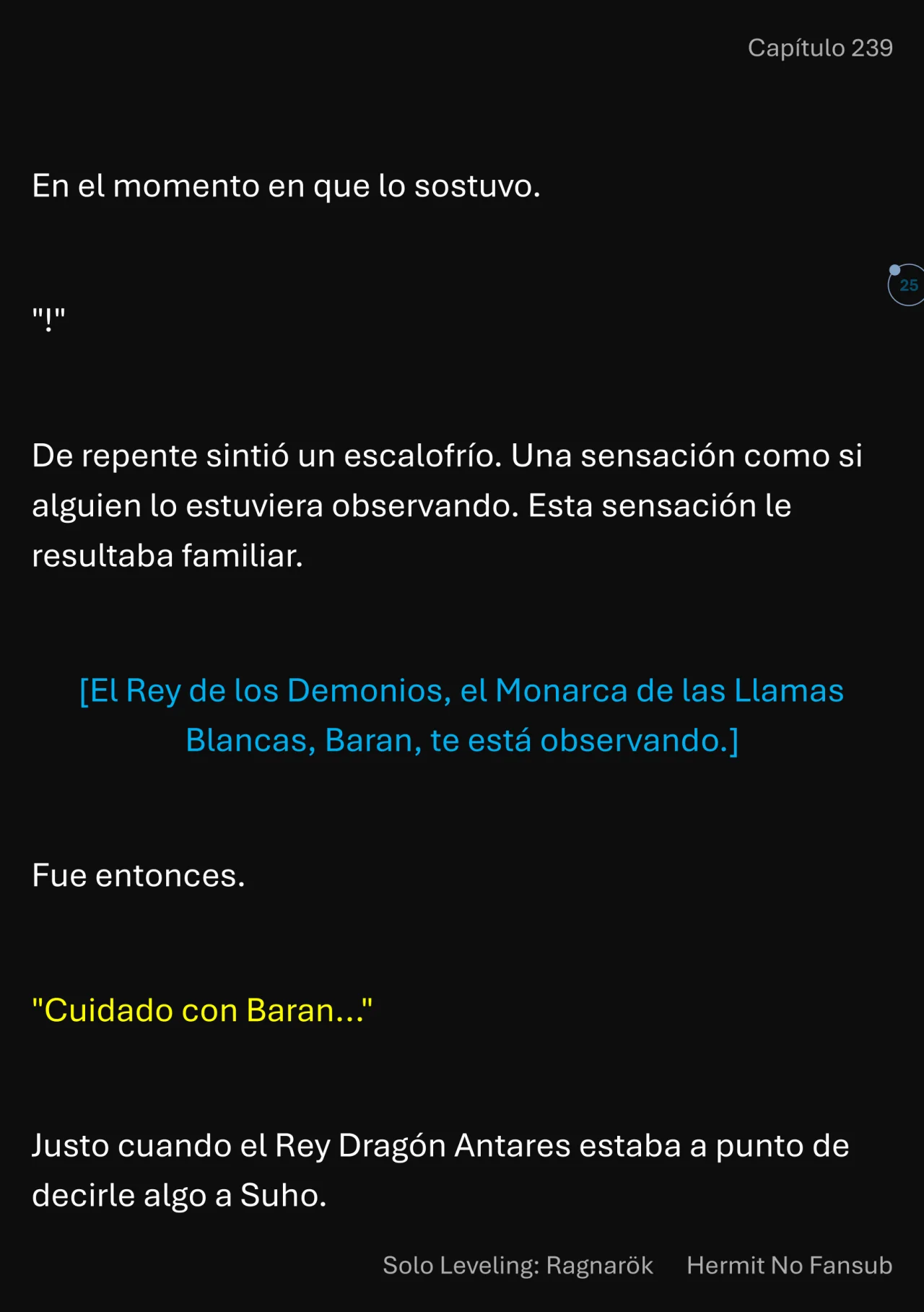 Página 26 del Manga