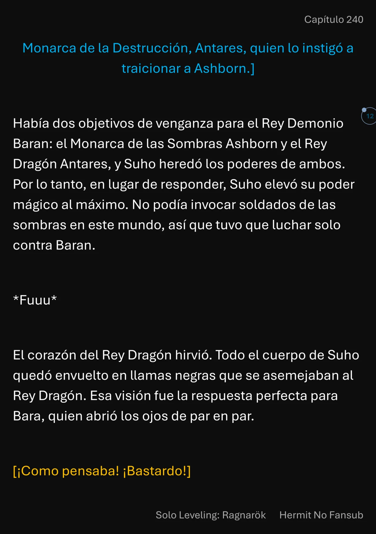 Página 13 del Manga