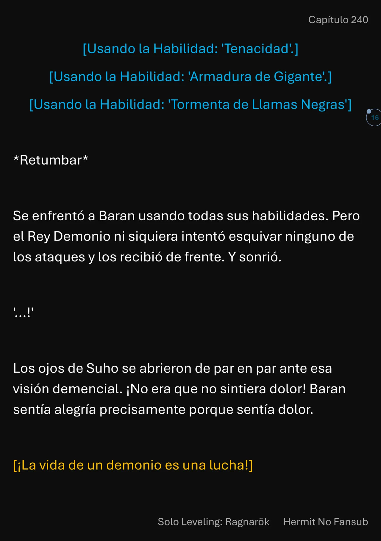 Página 17 del Manga