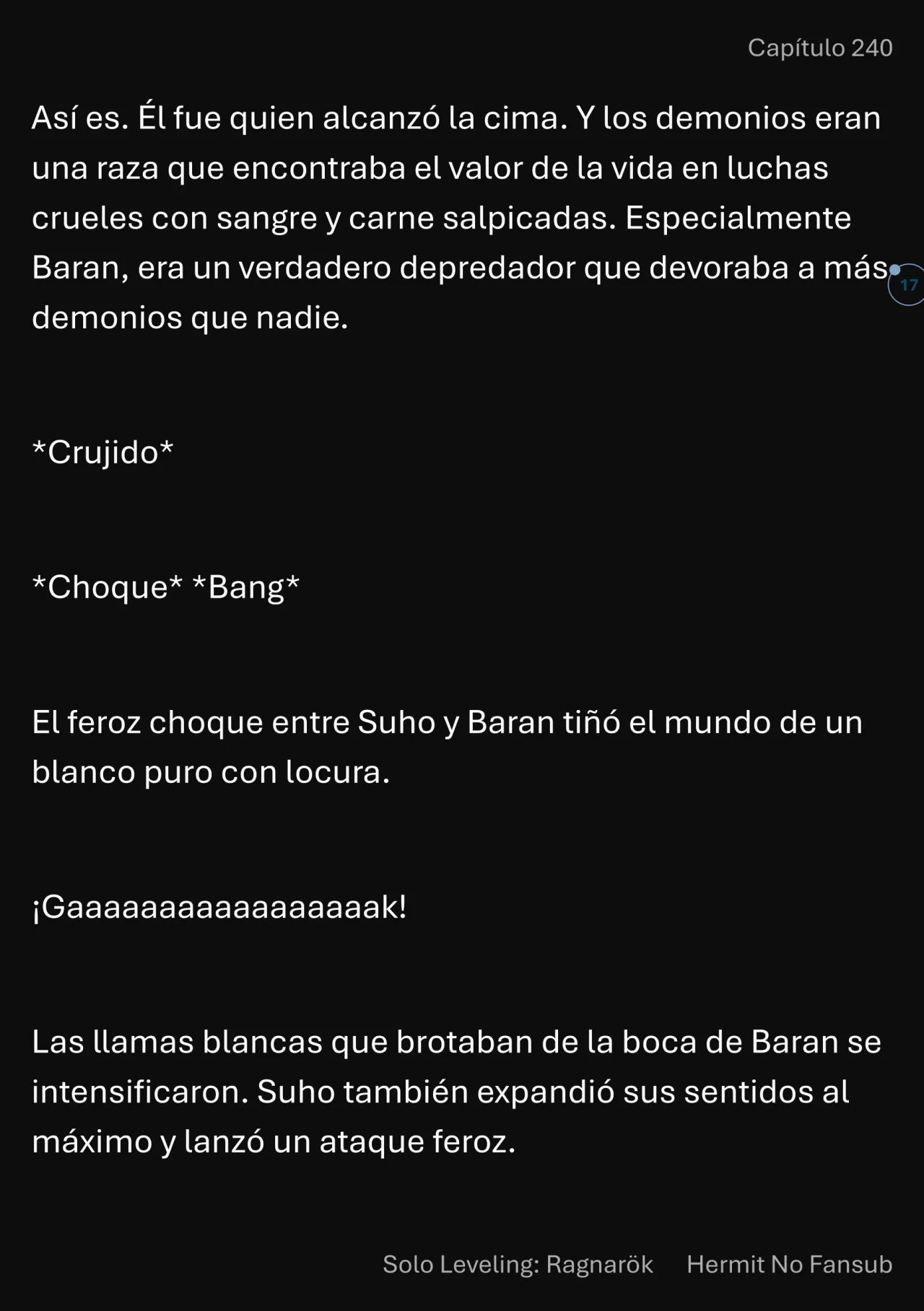 Página 18 del Manga