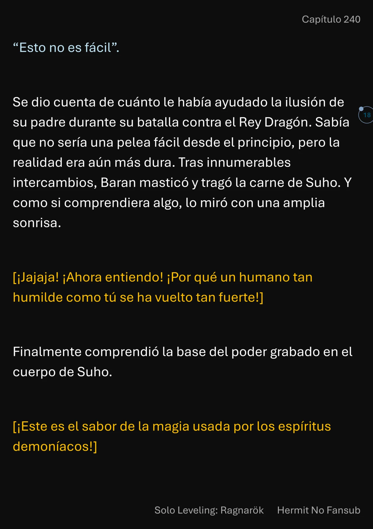 Página 19 del Manga