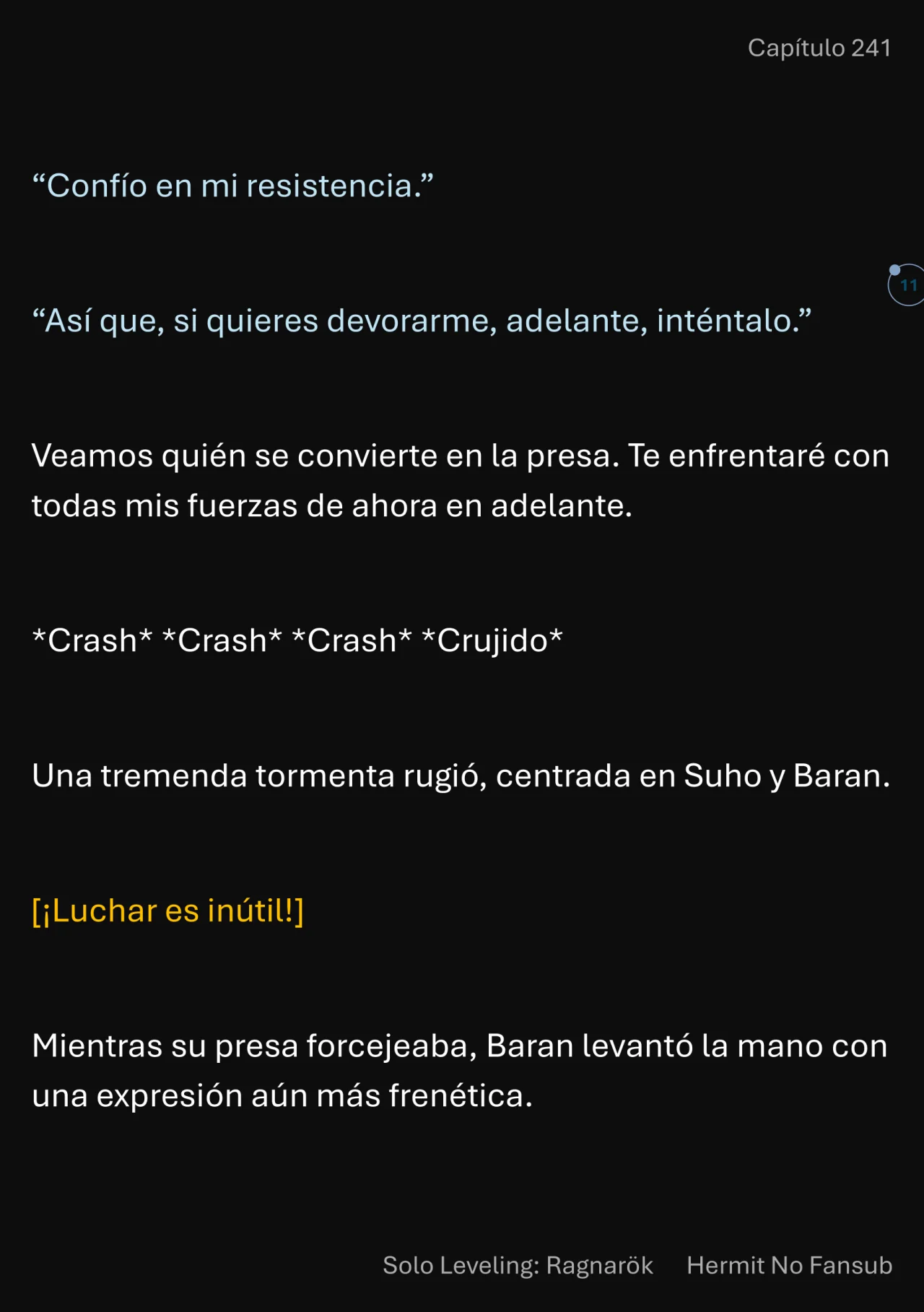 Página 12 del Manga