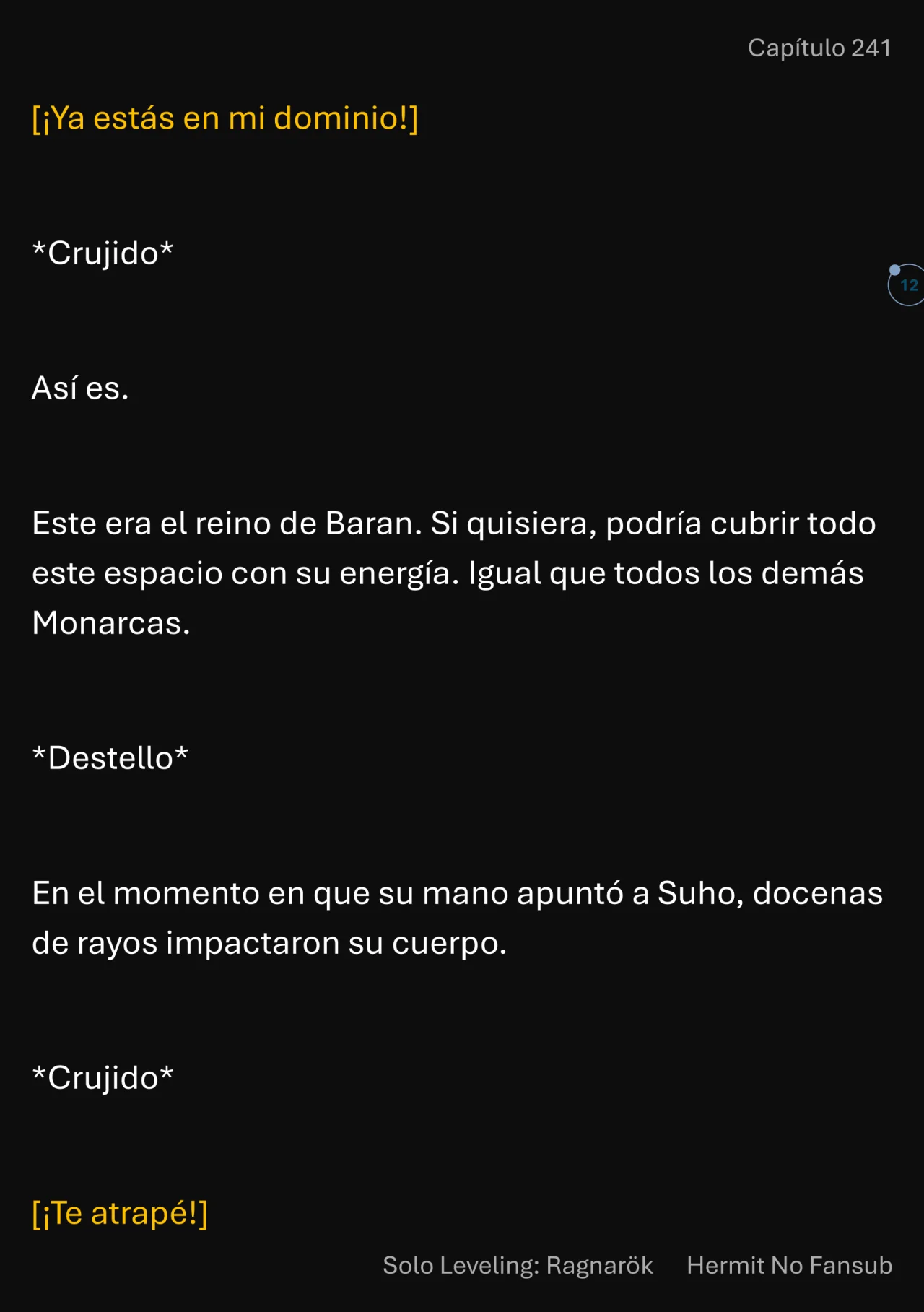 Página 13 del Manga