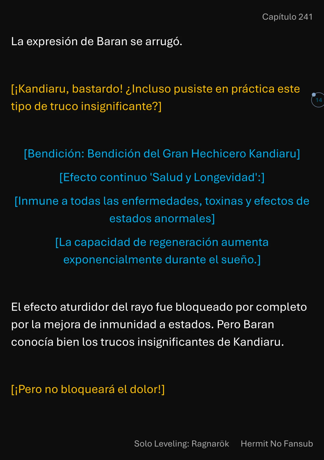 Página 15 del Manga