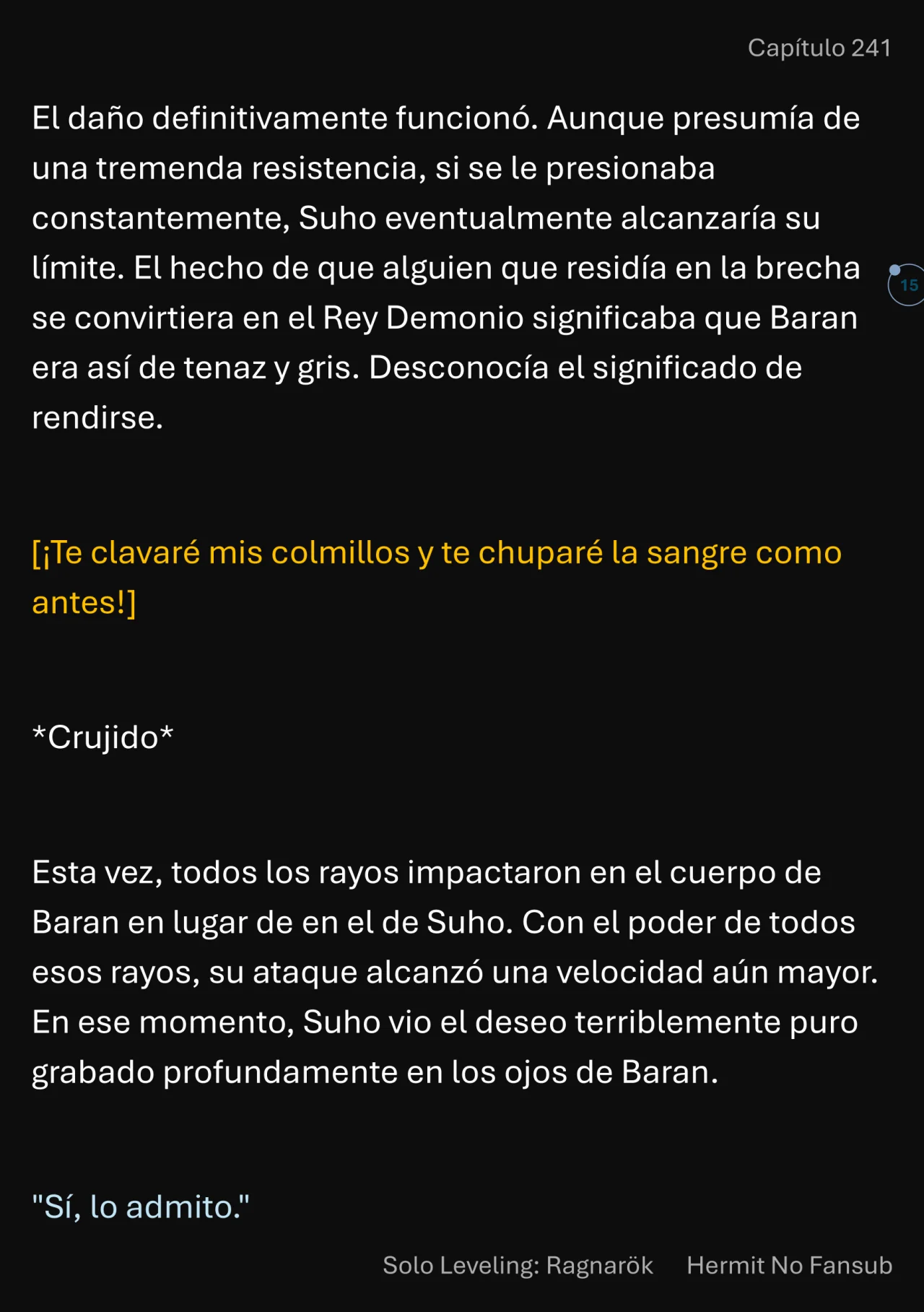 Página 16 del Manga