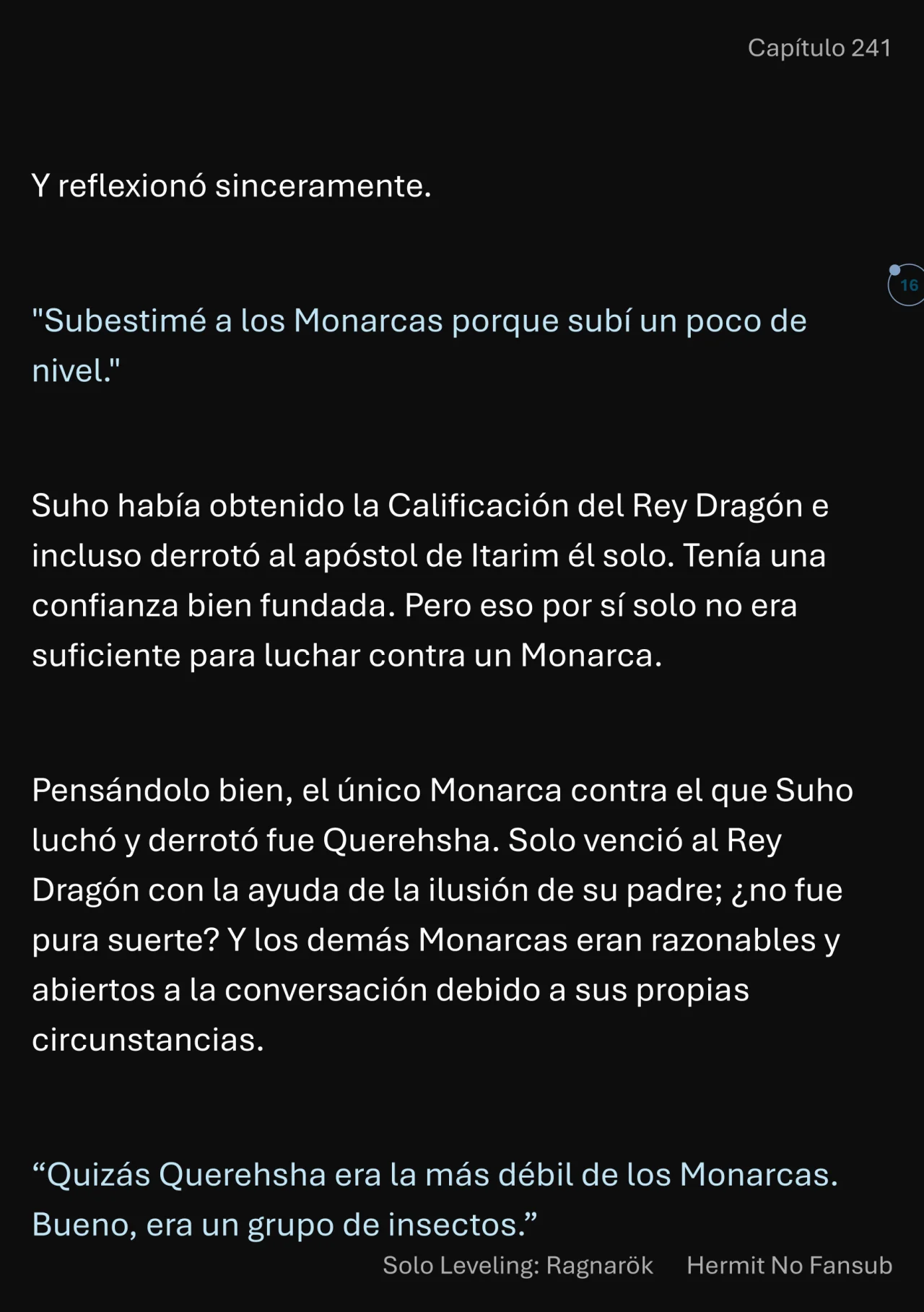 Página 17 del Manga