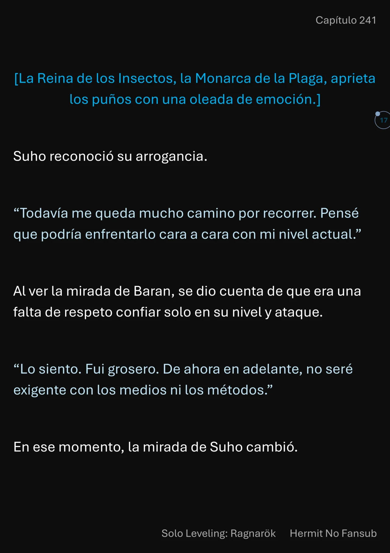 Página 18 del Manga