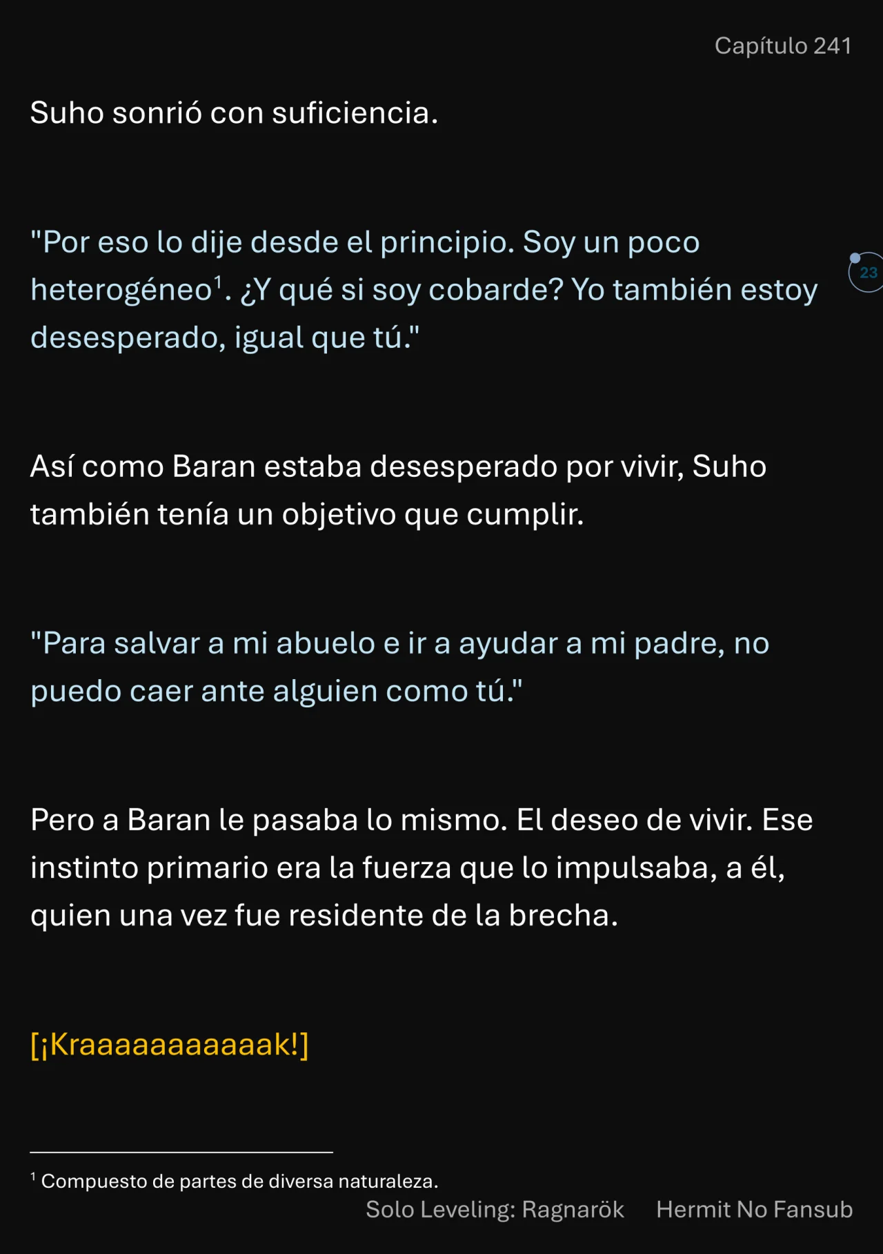 Página 24 del Manga