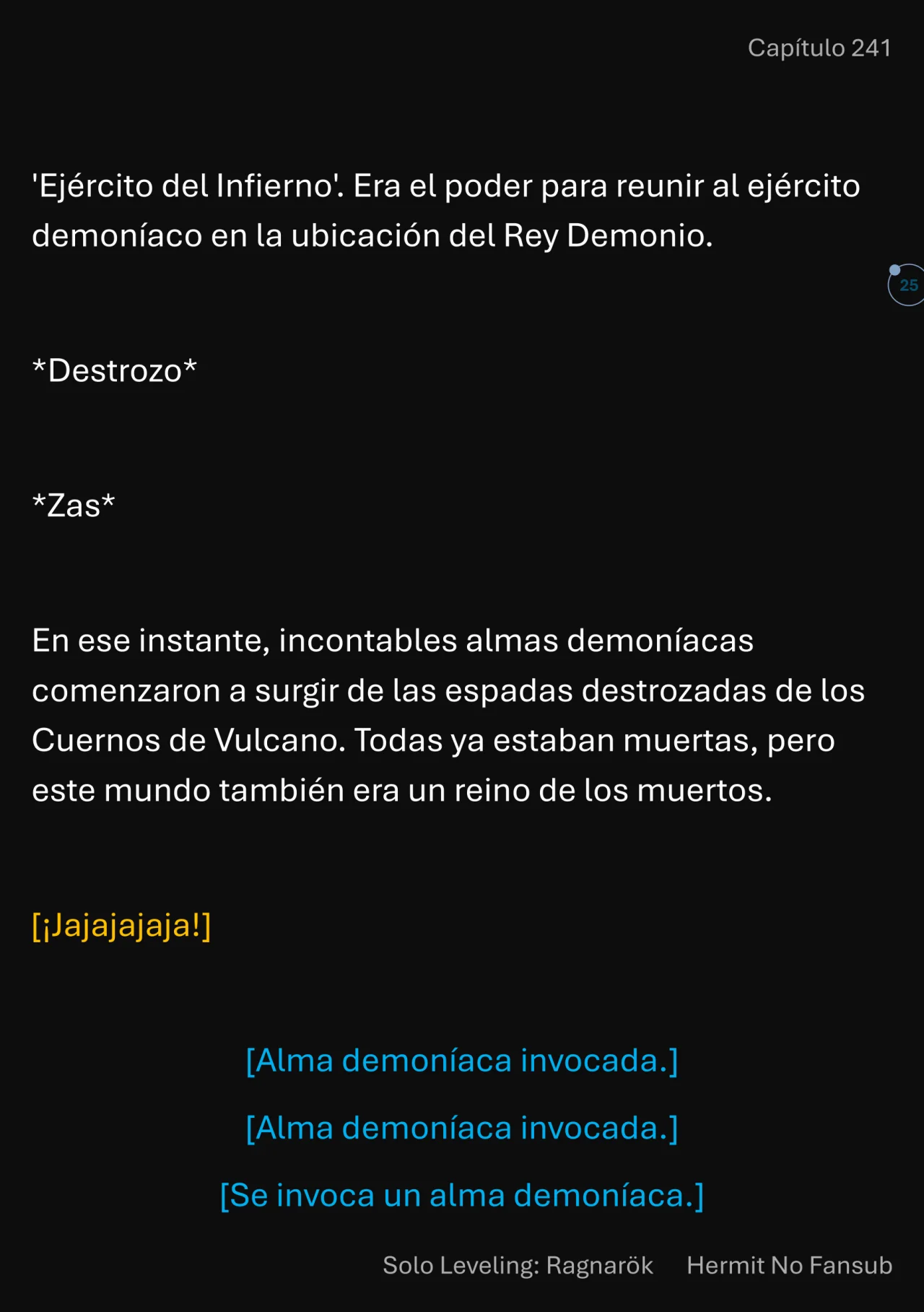 Página 26 del Manga