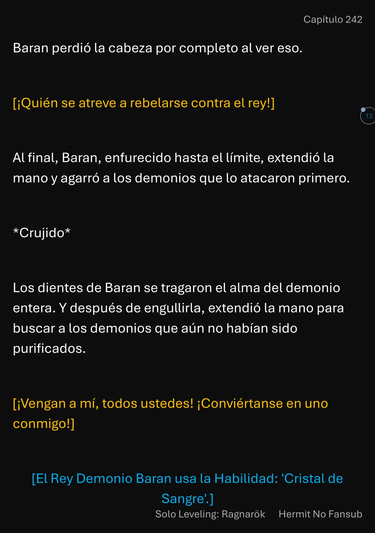 Página 13 del Manga