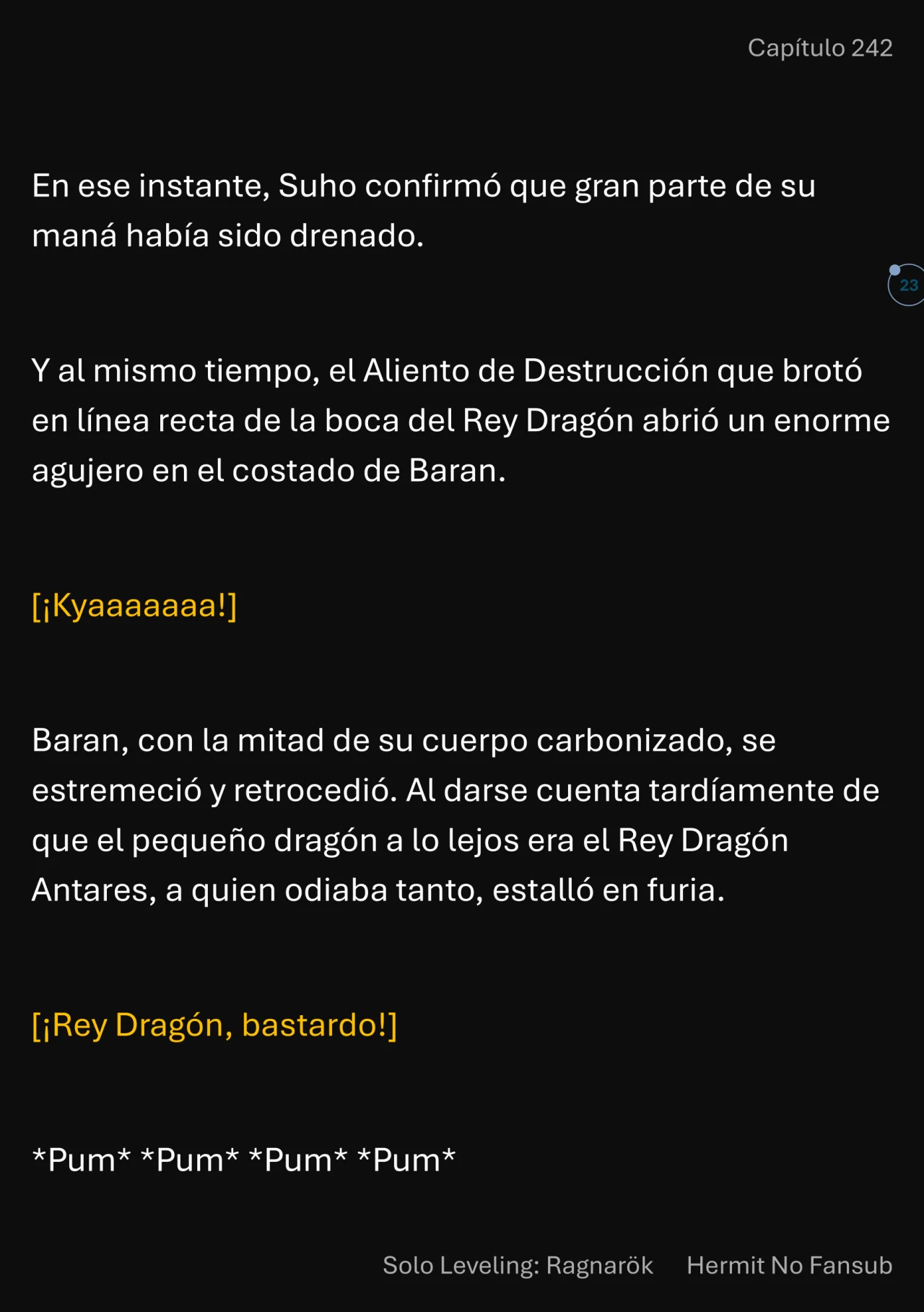 Página 24 del Manga