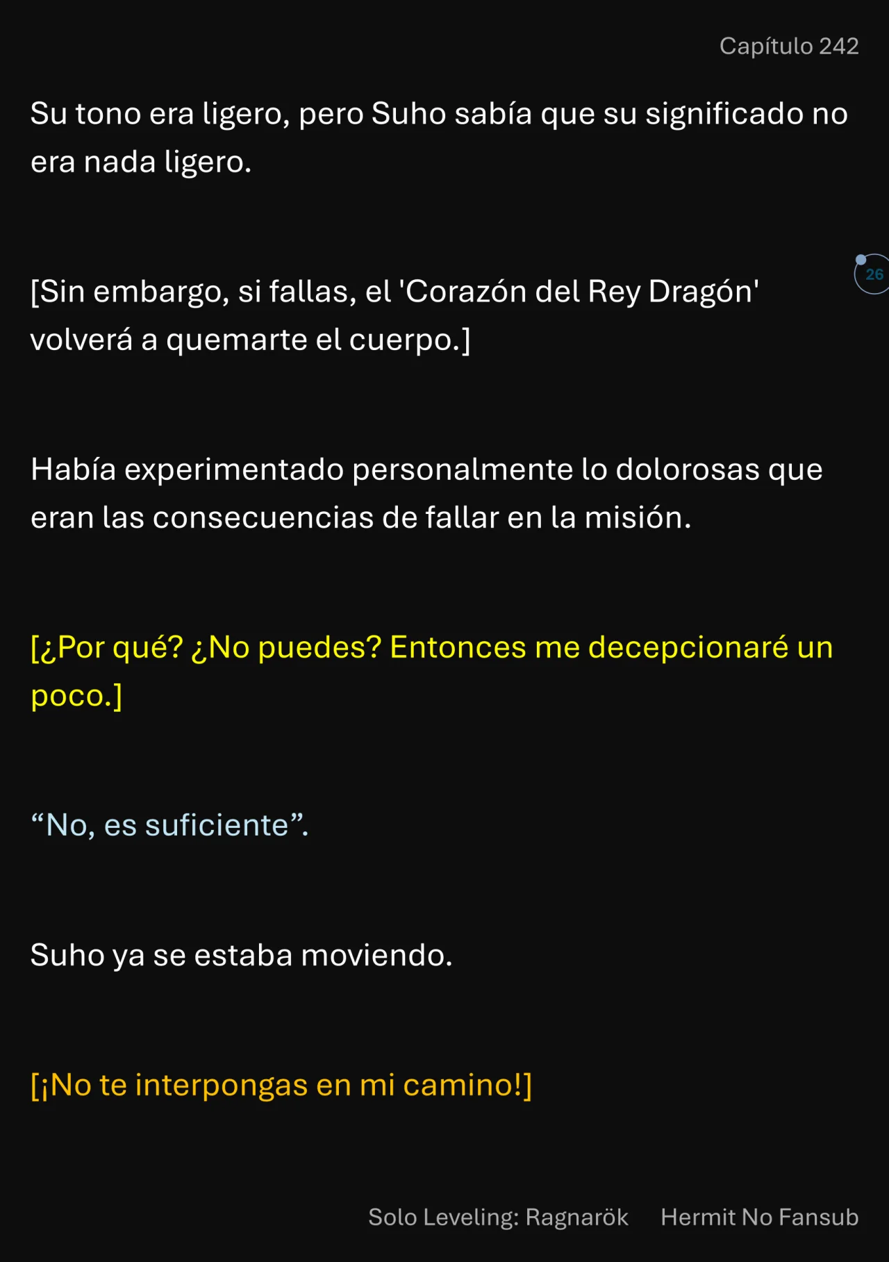 Página 27 del Manga