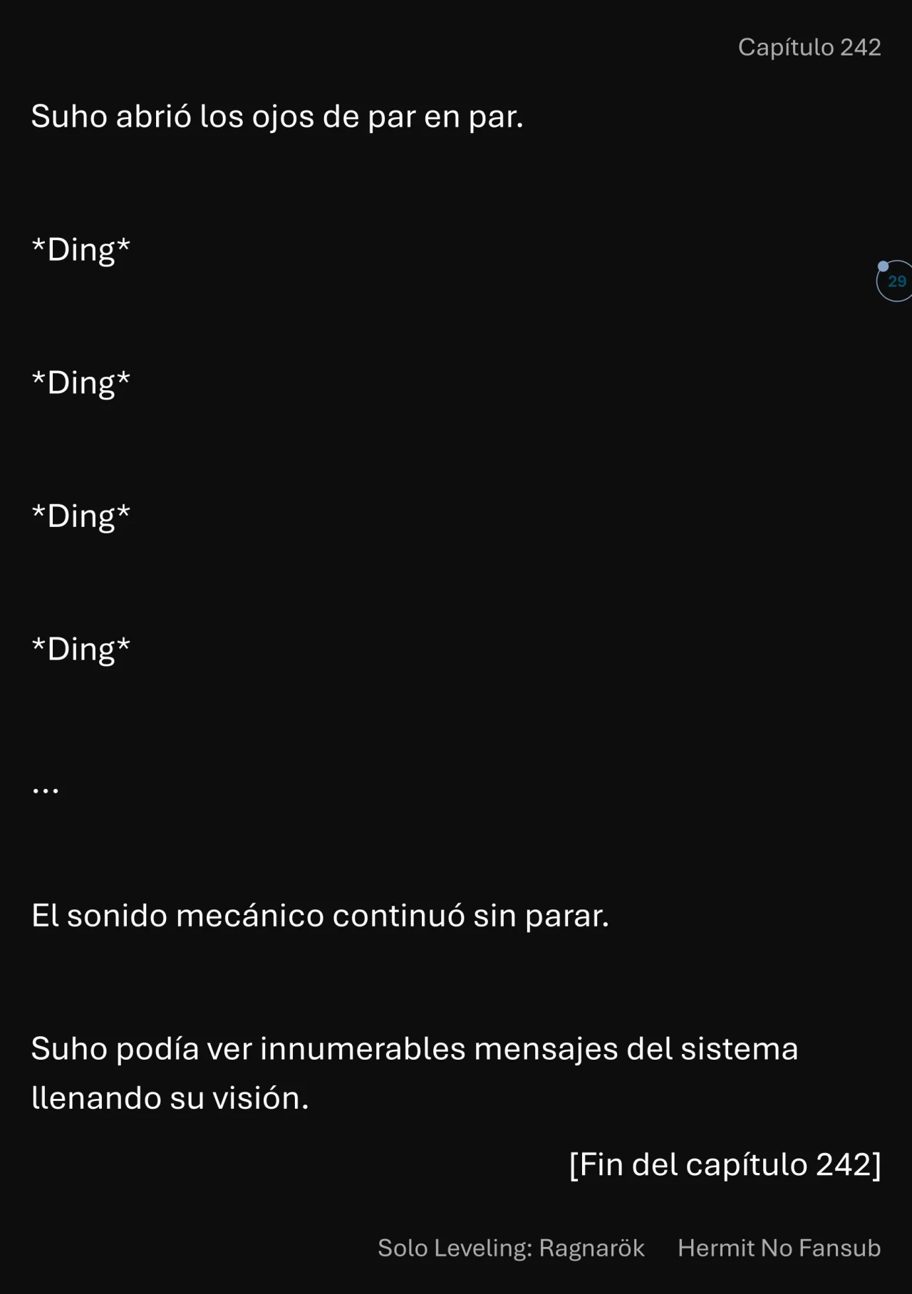 Página 30 del Manga