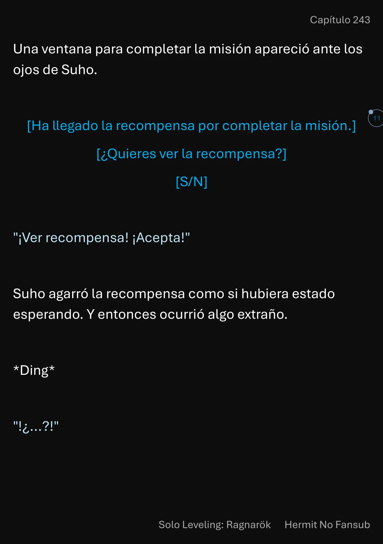 Página 12 del Manga