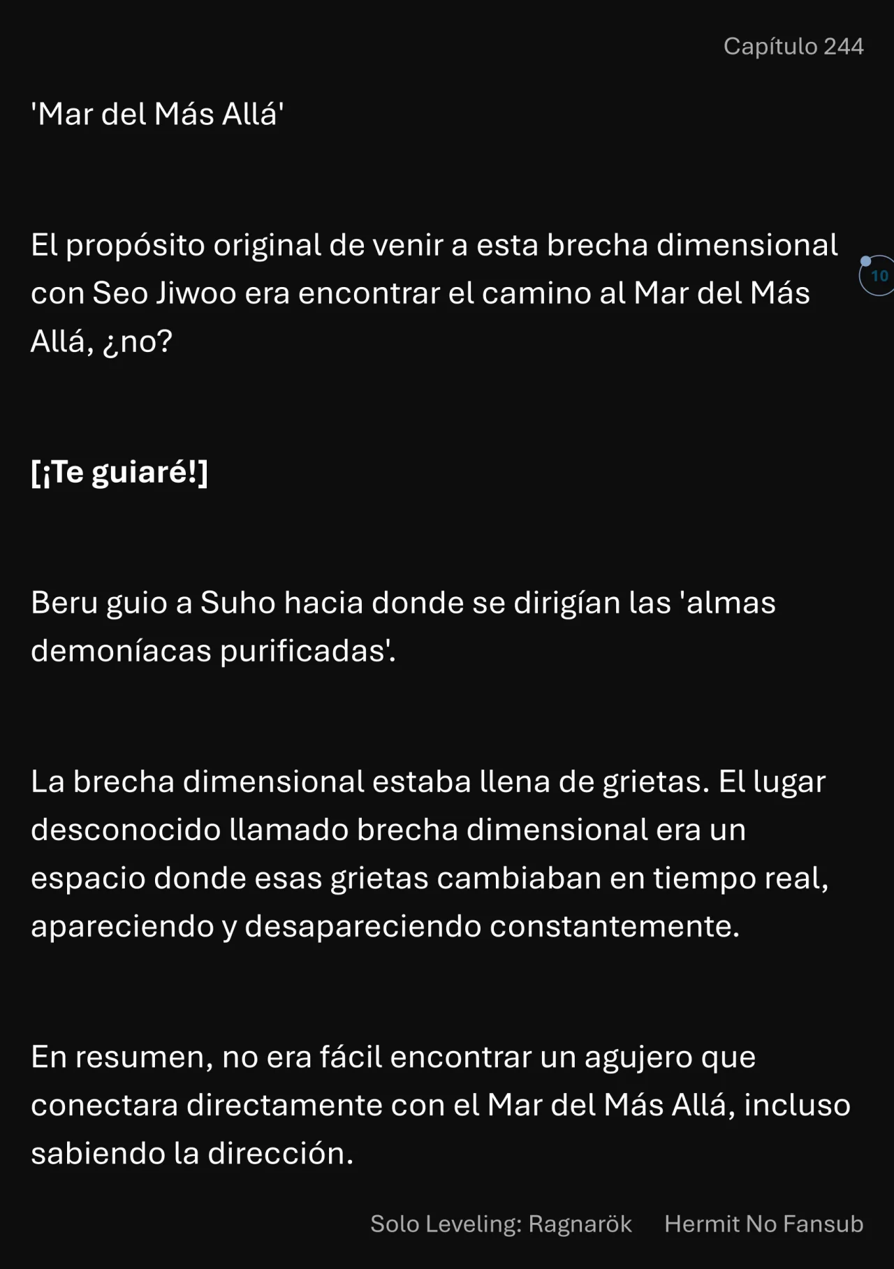 Página 11 del Manga