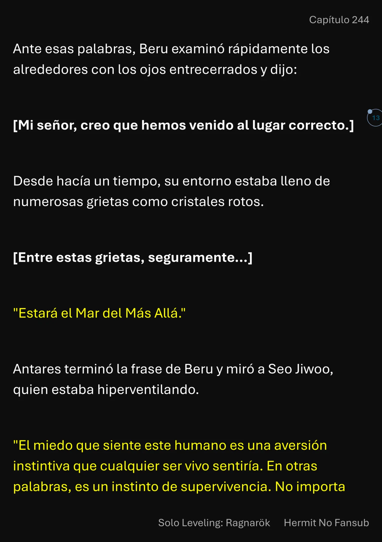 Página 14 del Manga