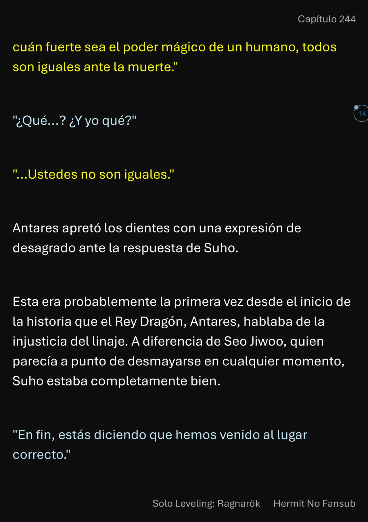 Página 15 del Manga