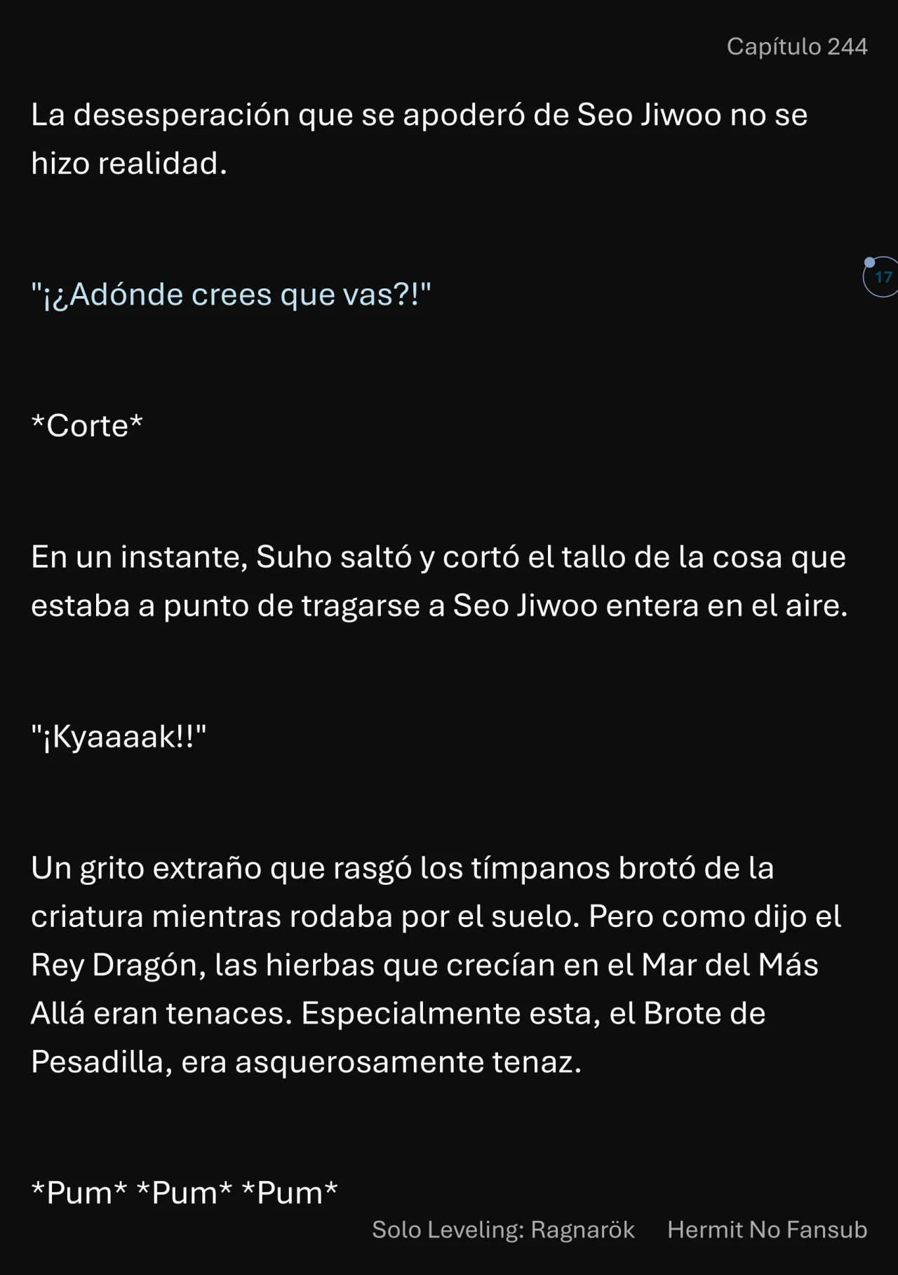 Página 18 del Manga