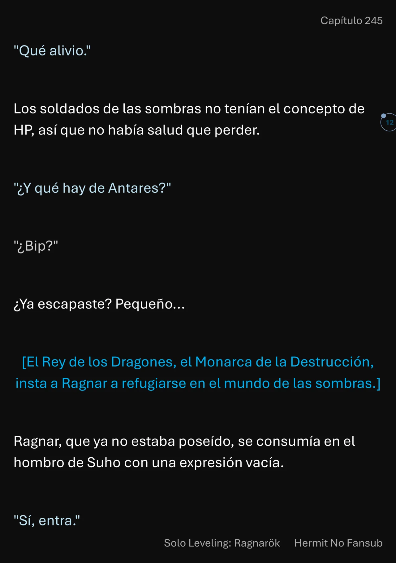 Página 13 del Manga