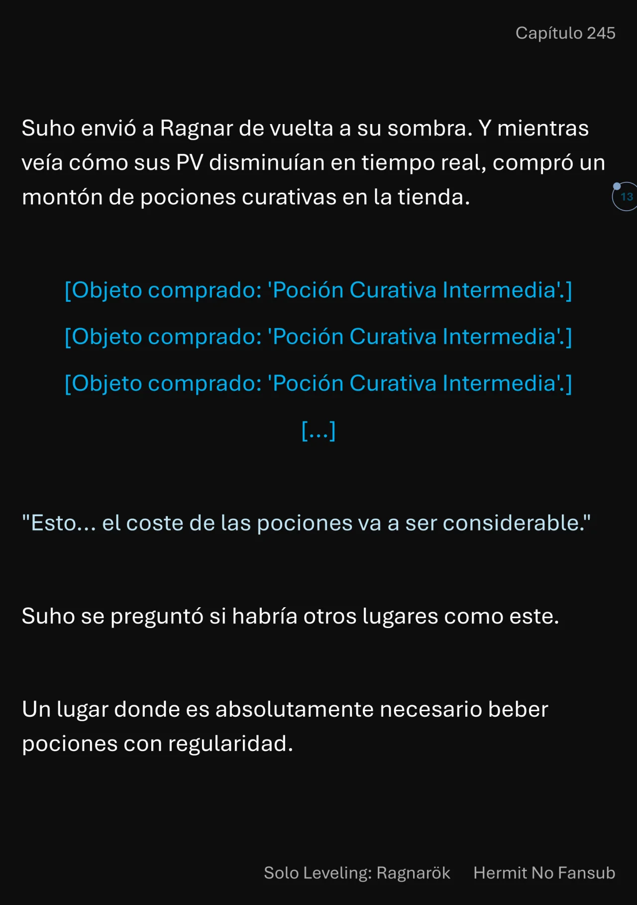 Página 14 del Manga