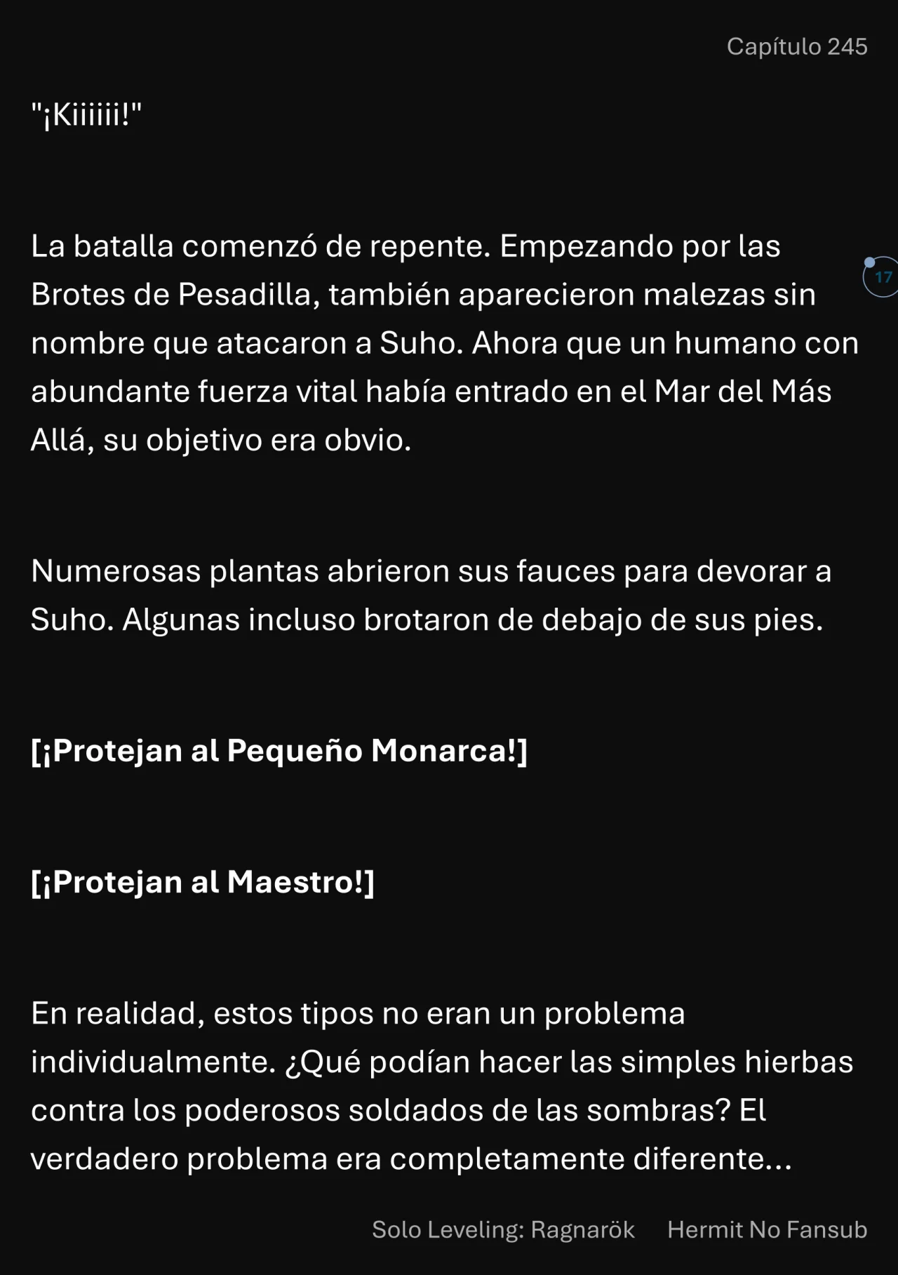 Página 18 del Manga