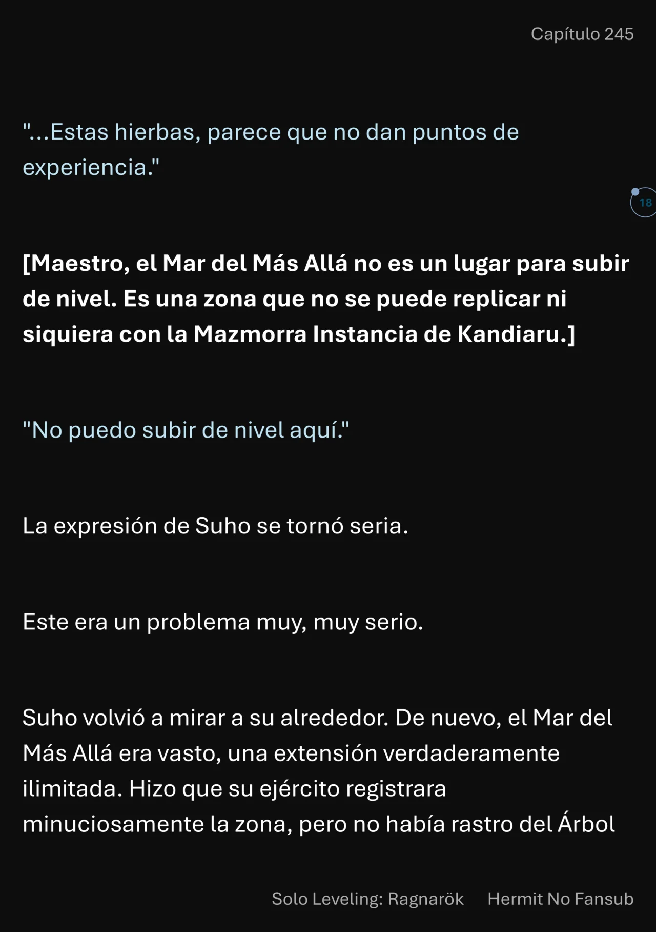 Página 19 del Manga