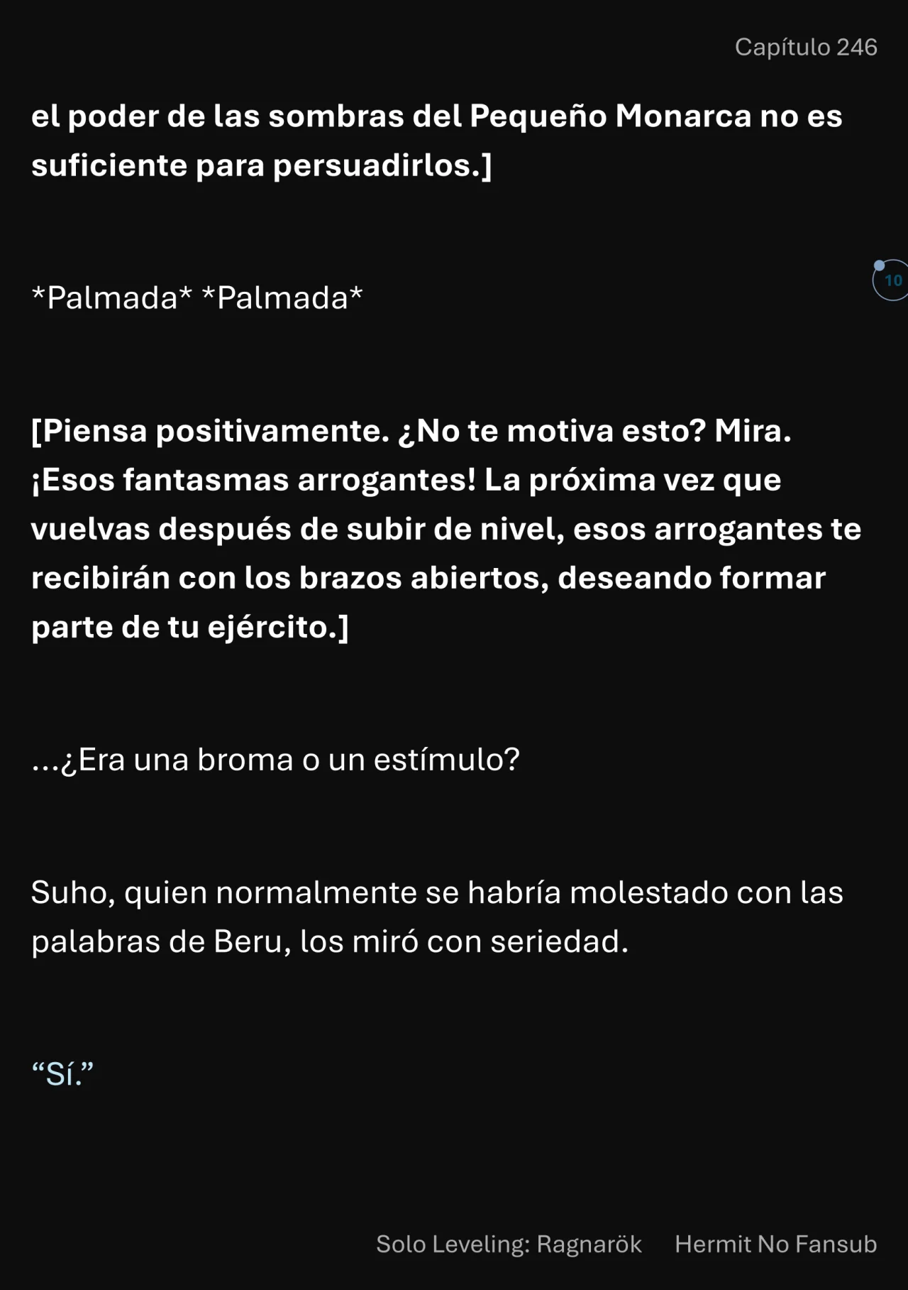 Página 11 del Manga