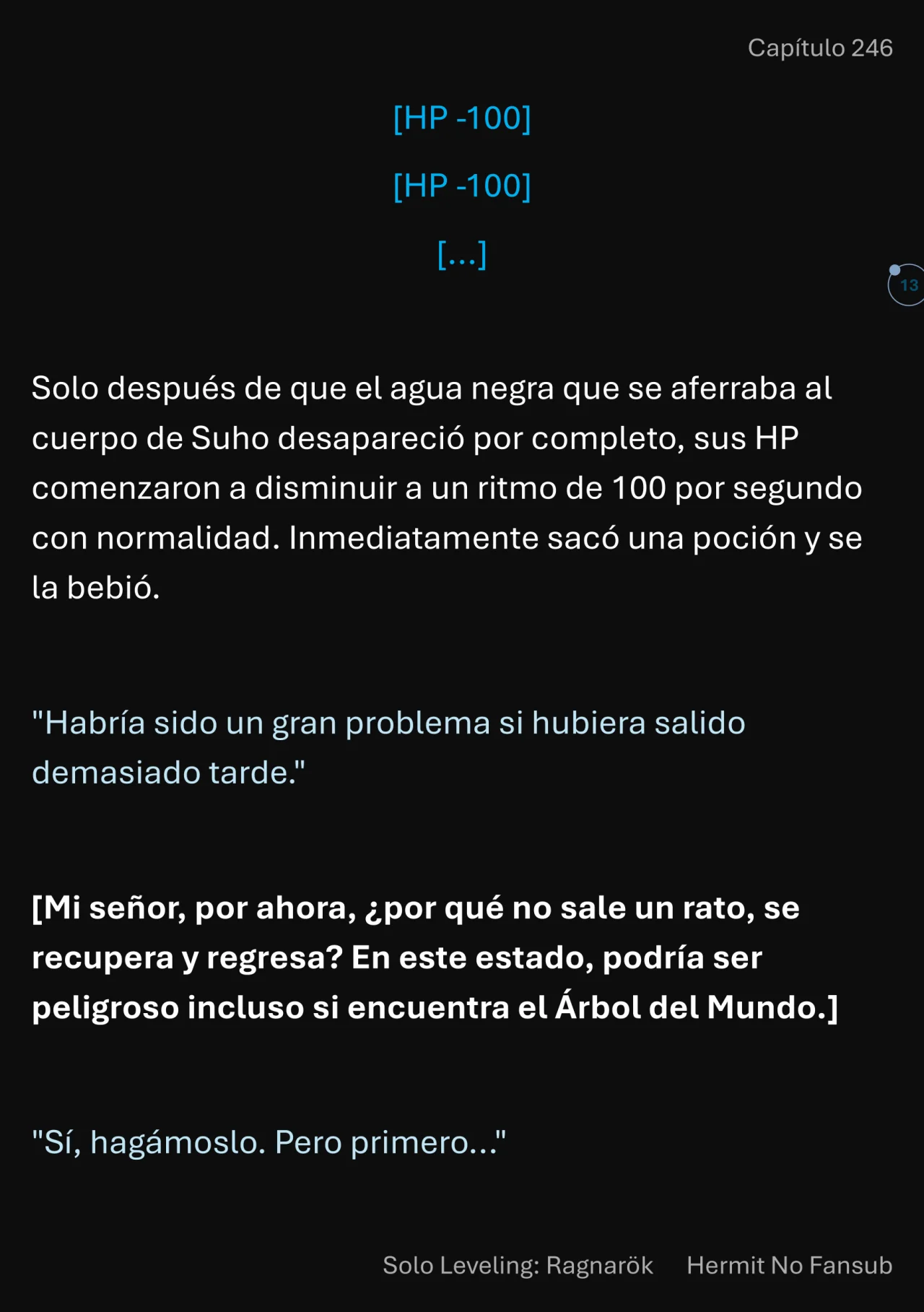 Página 14 del Manga