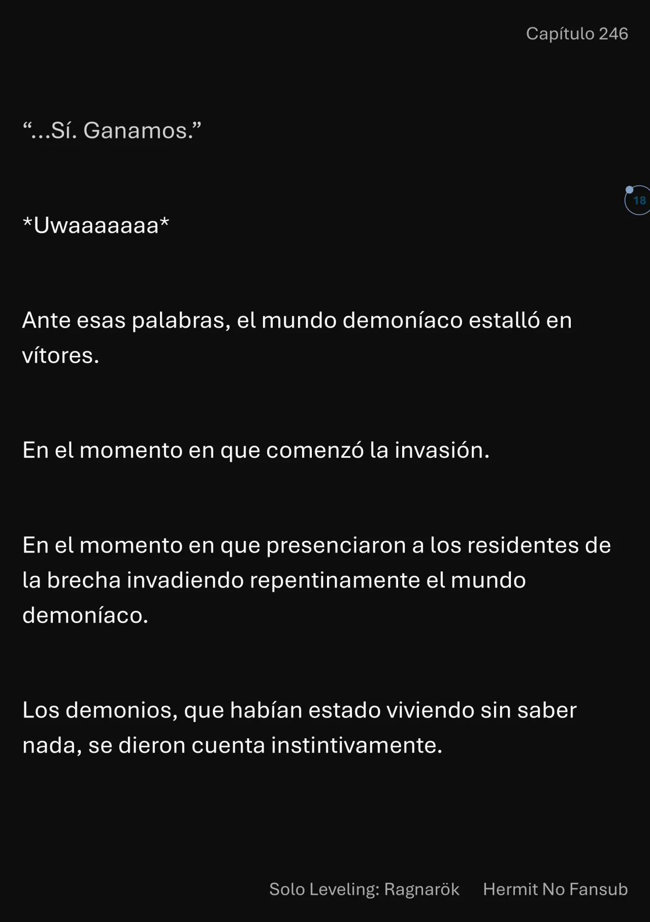 Página 19 del Manga