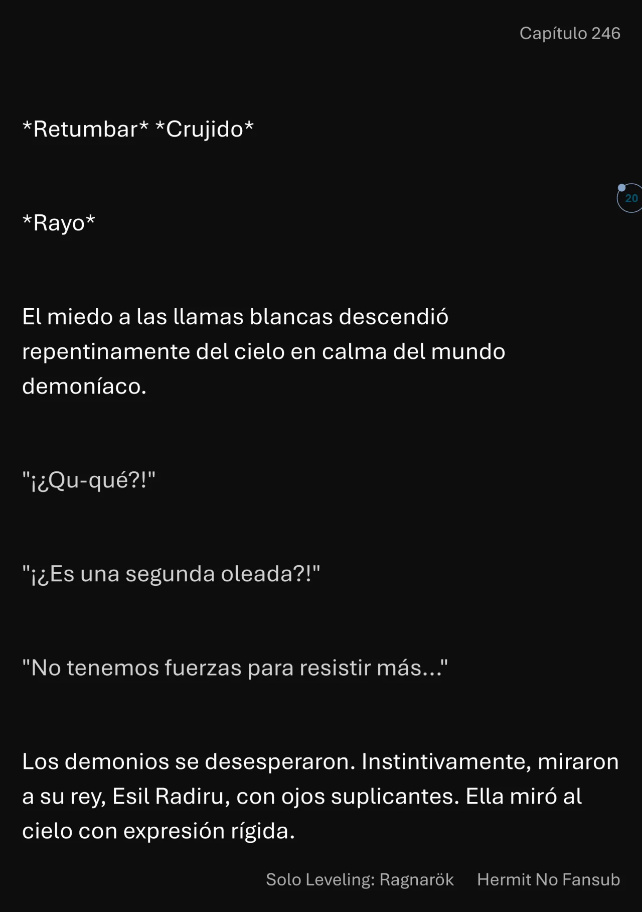 Página 21 del Manga