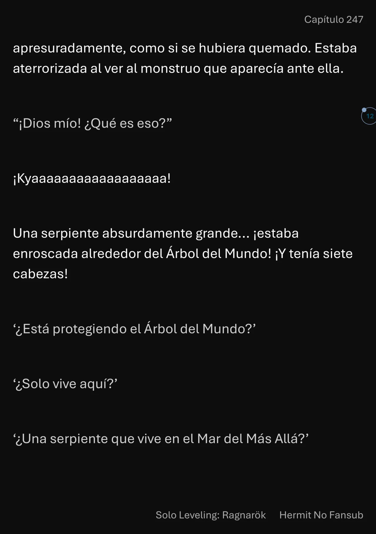 Página 13 del Manga