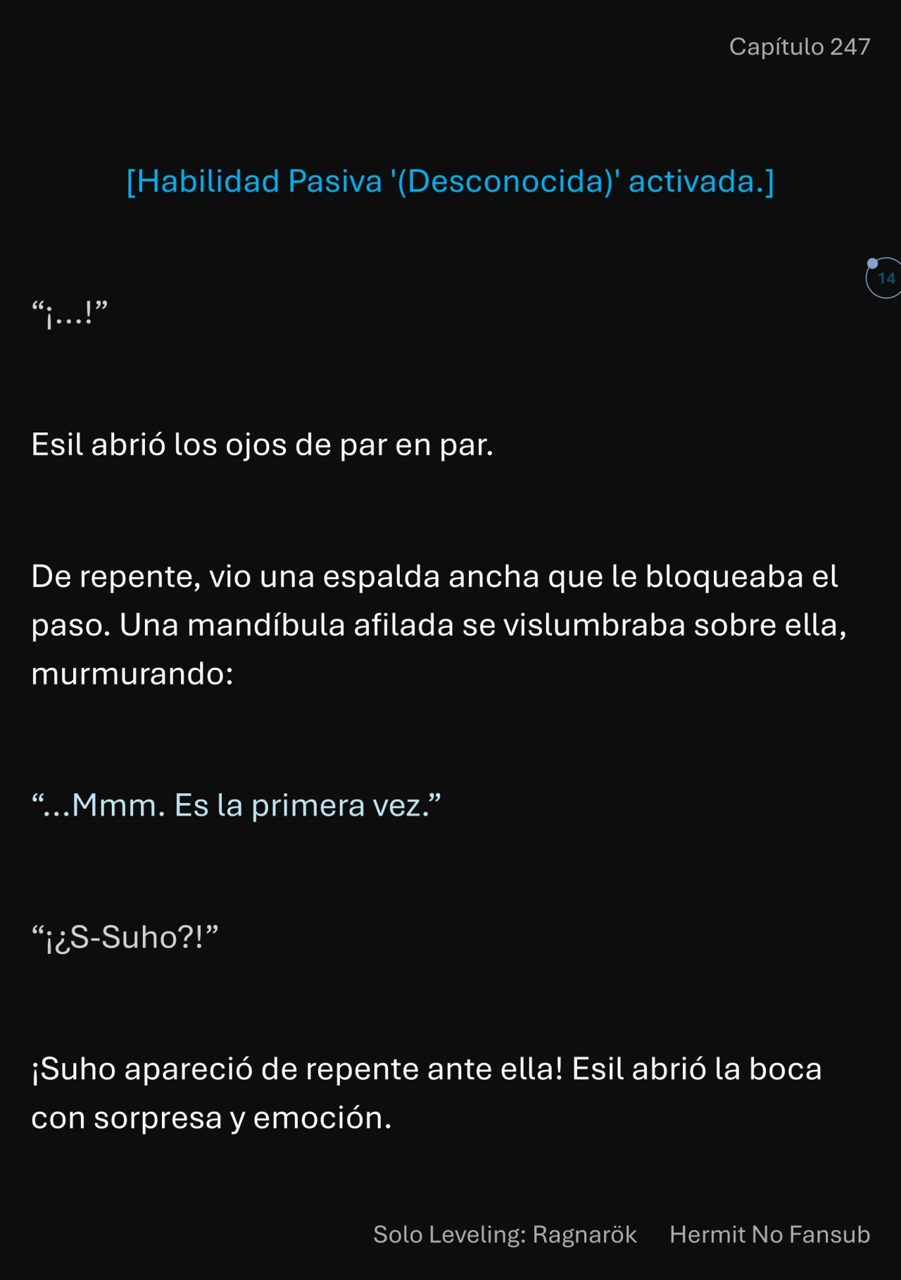 Página 15 del Manga