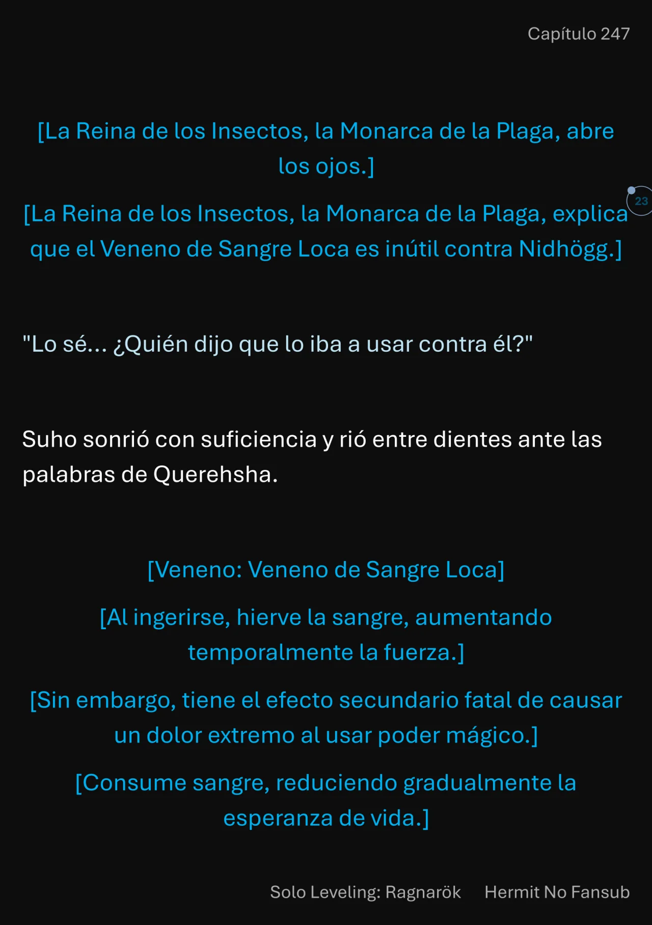 Página 24 del Manga