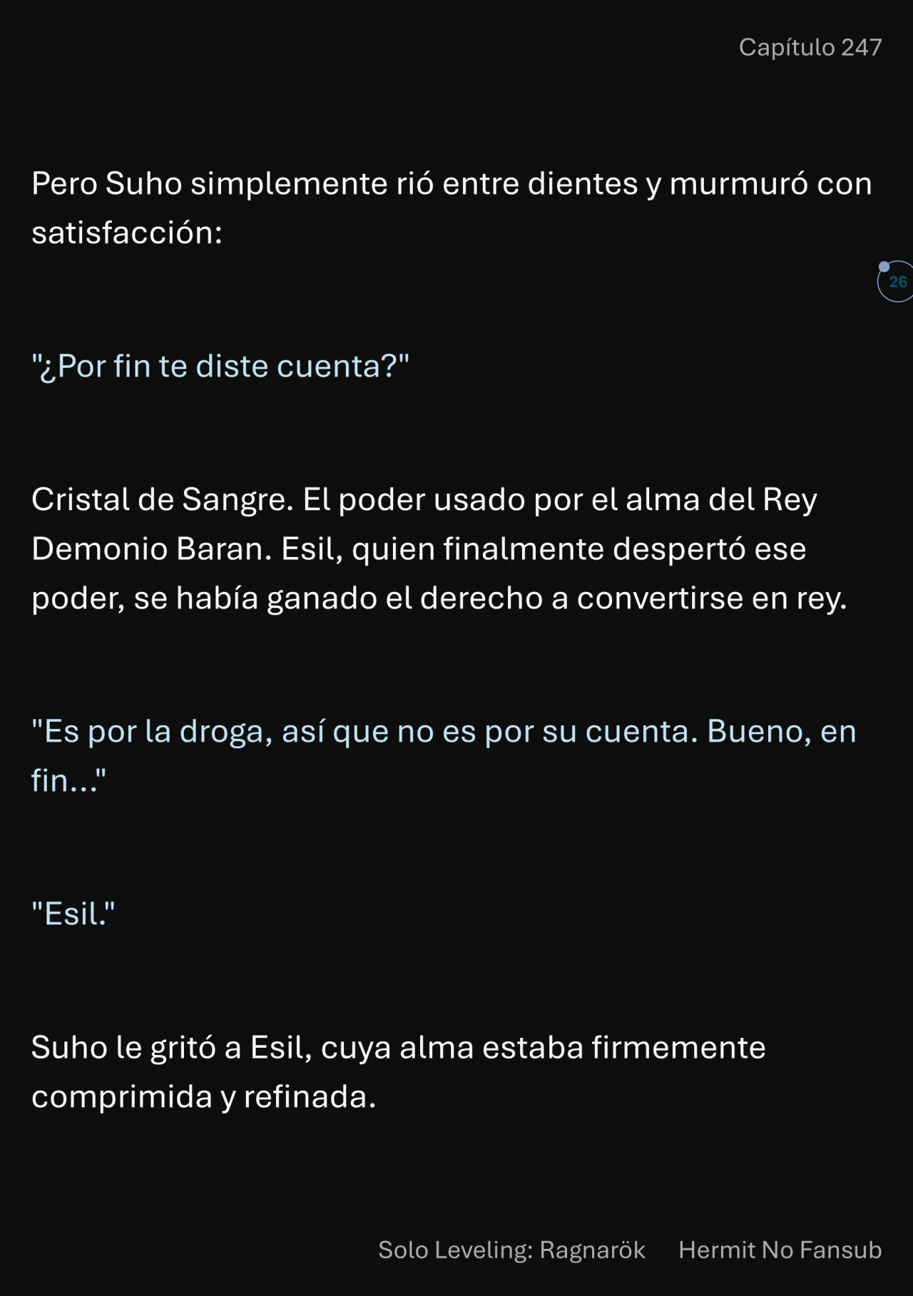 Página 27 del Manga