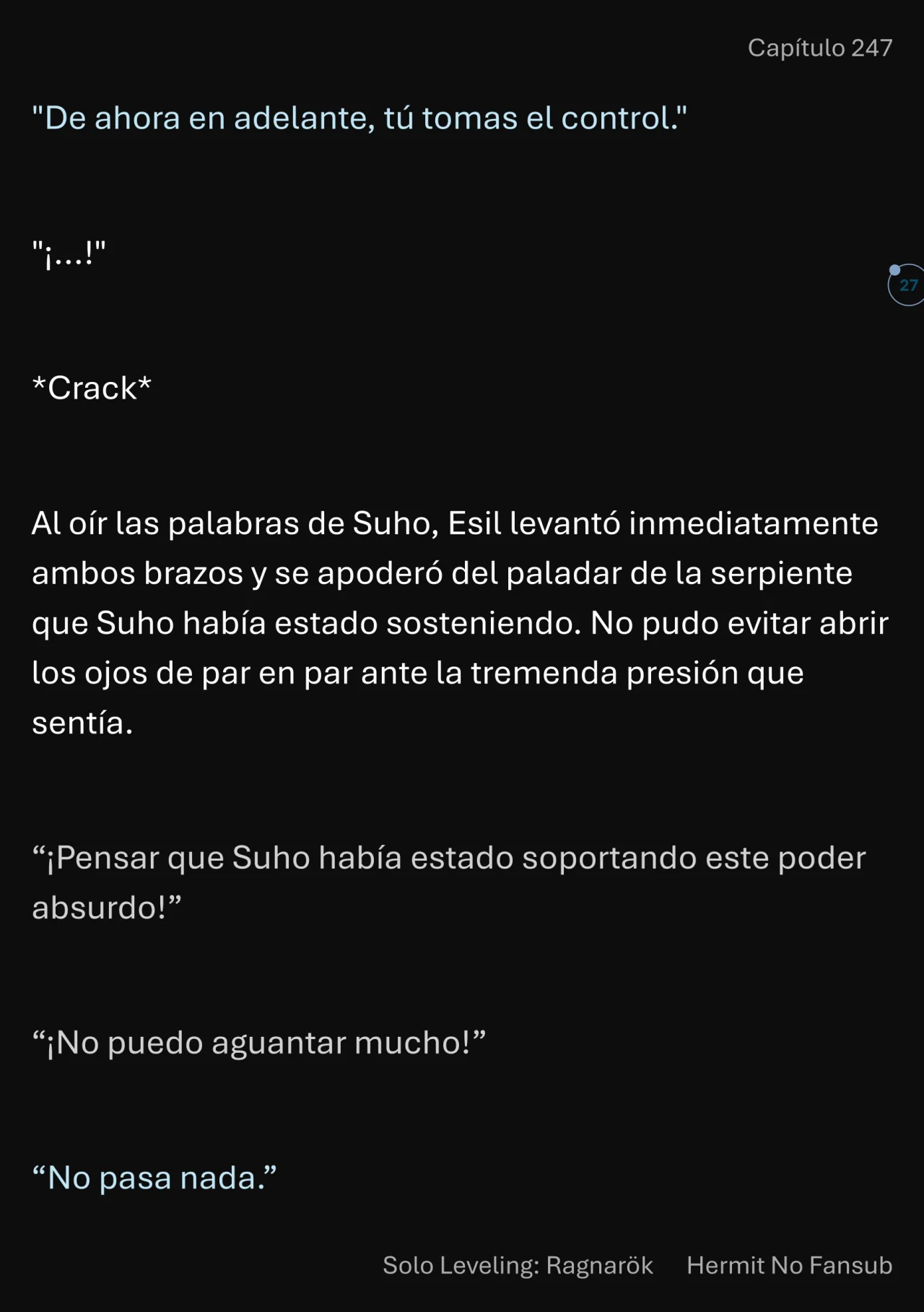 Página 28 del Manga