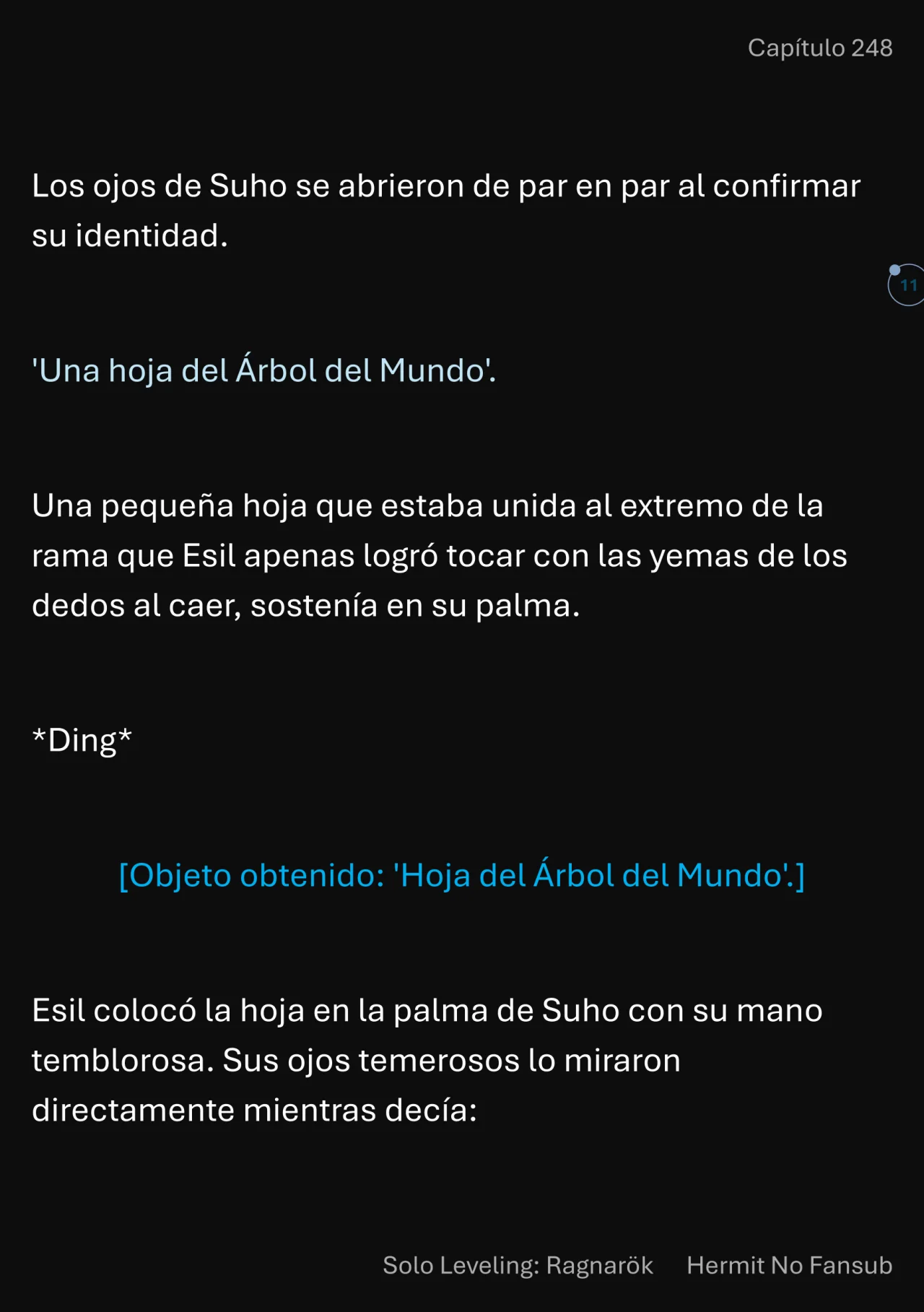 Página 12 del Manga