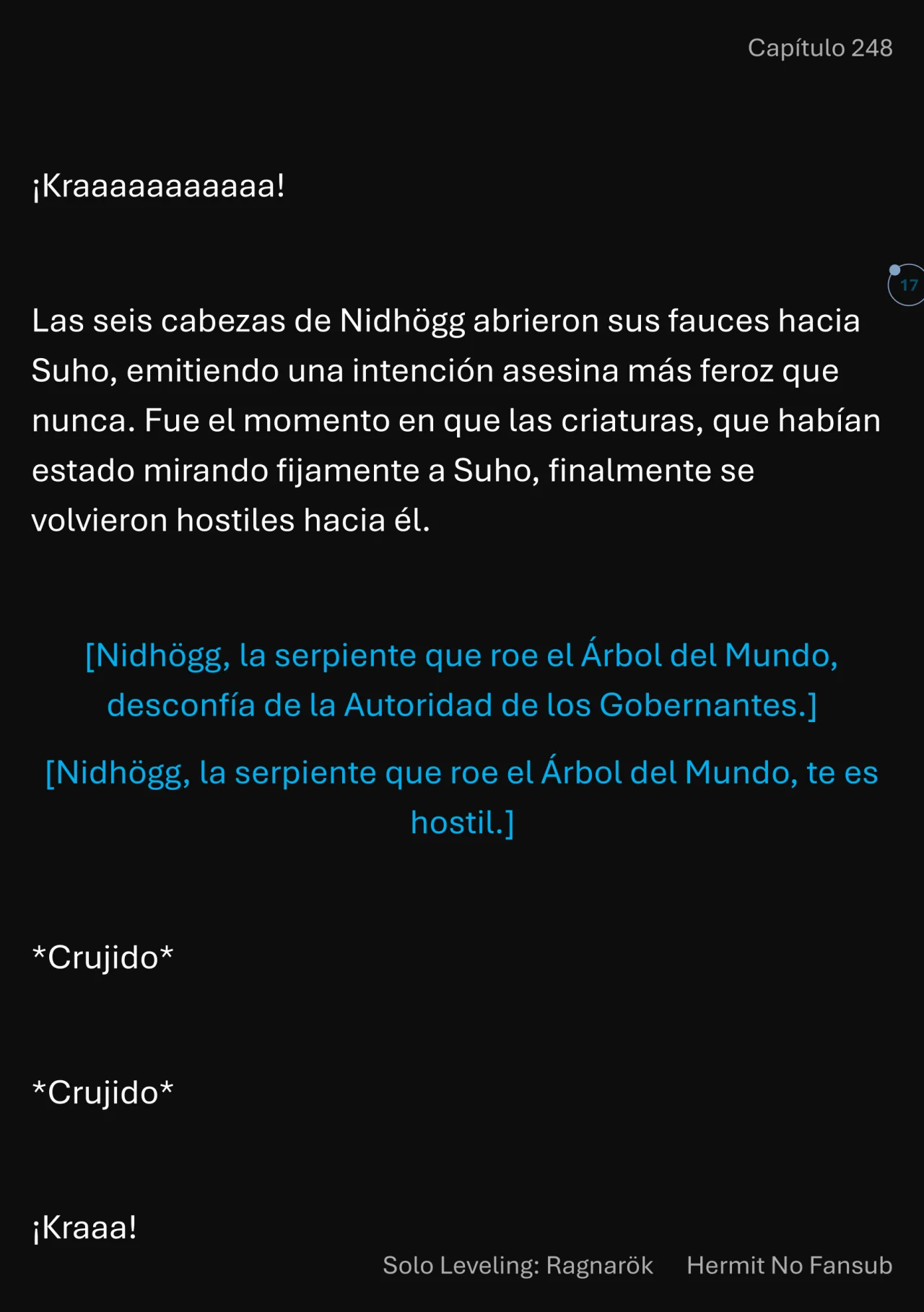 Página 18 del Manga