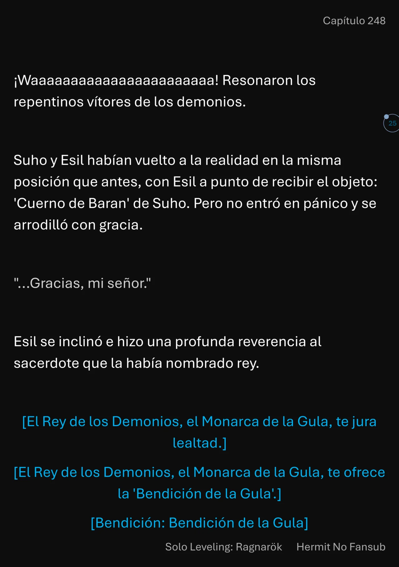 Página 26 del Manga