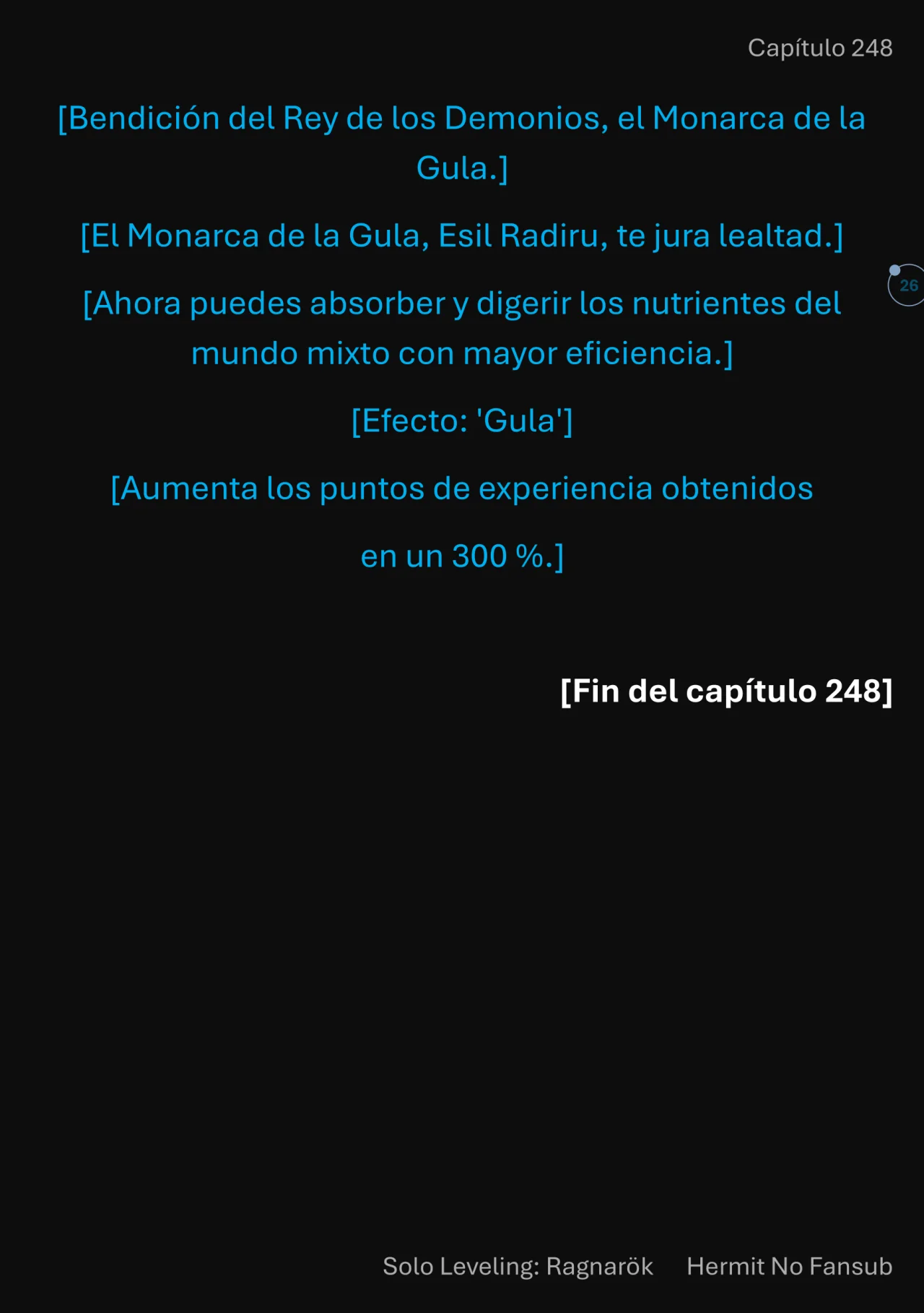 Página 27 del Manga