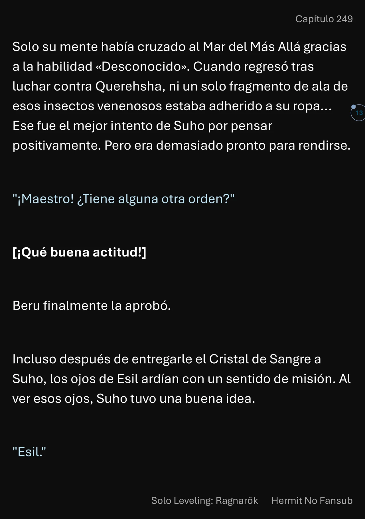 Página 14 del Manga