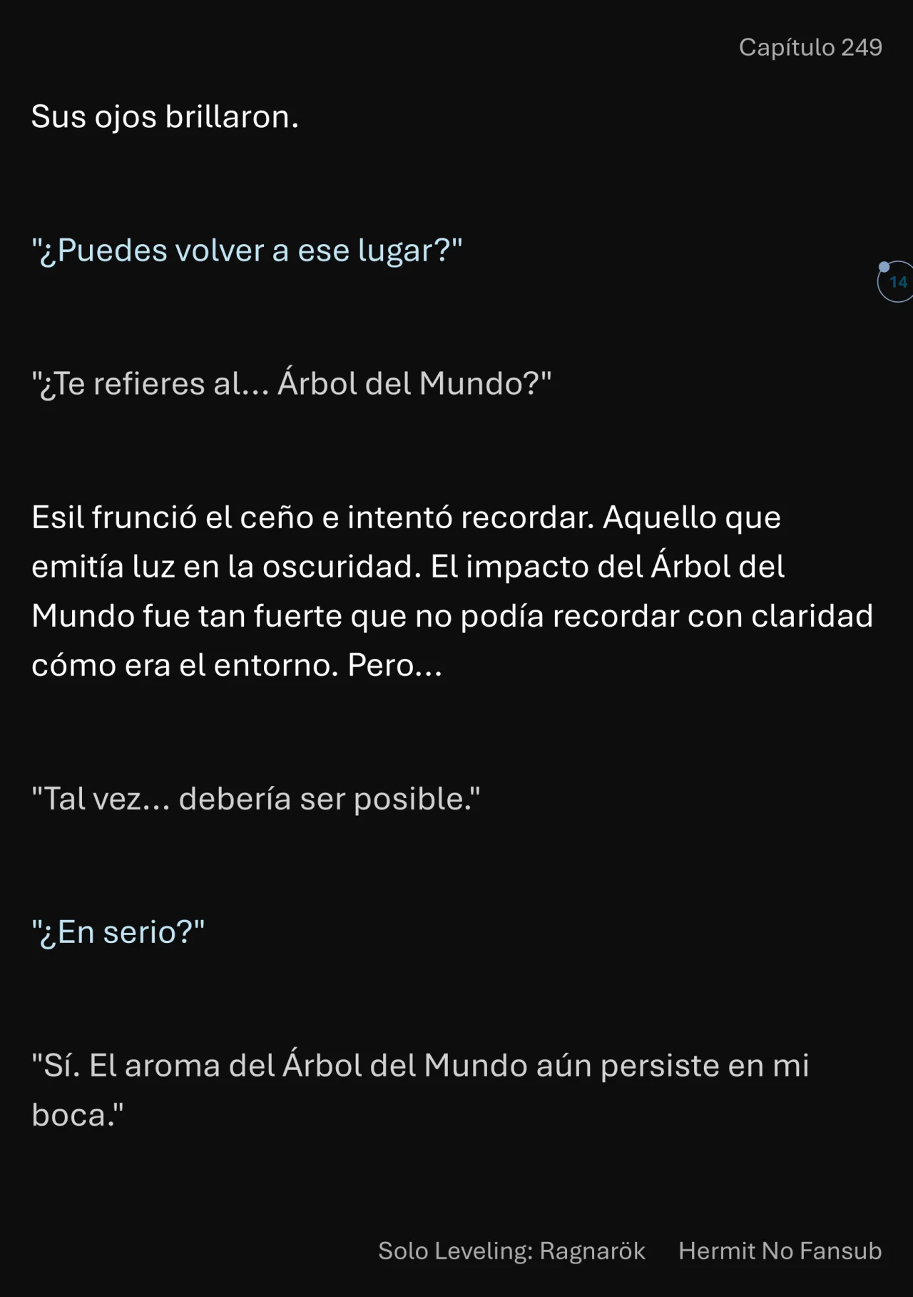 Página 15 del Manga