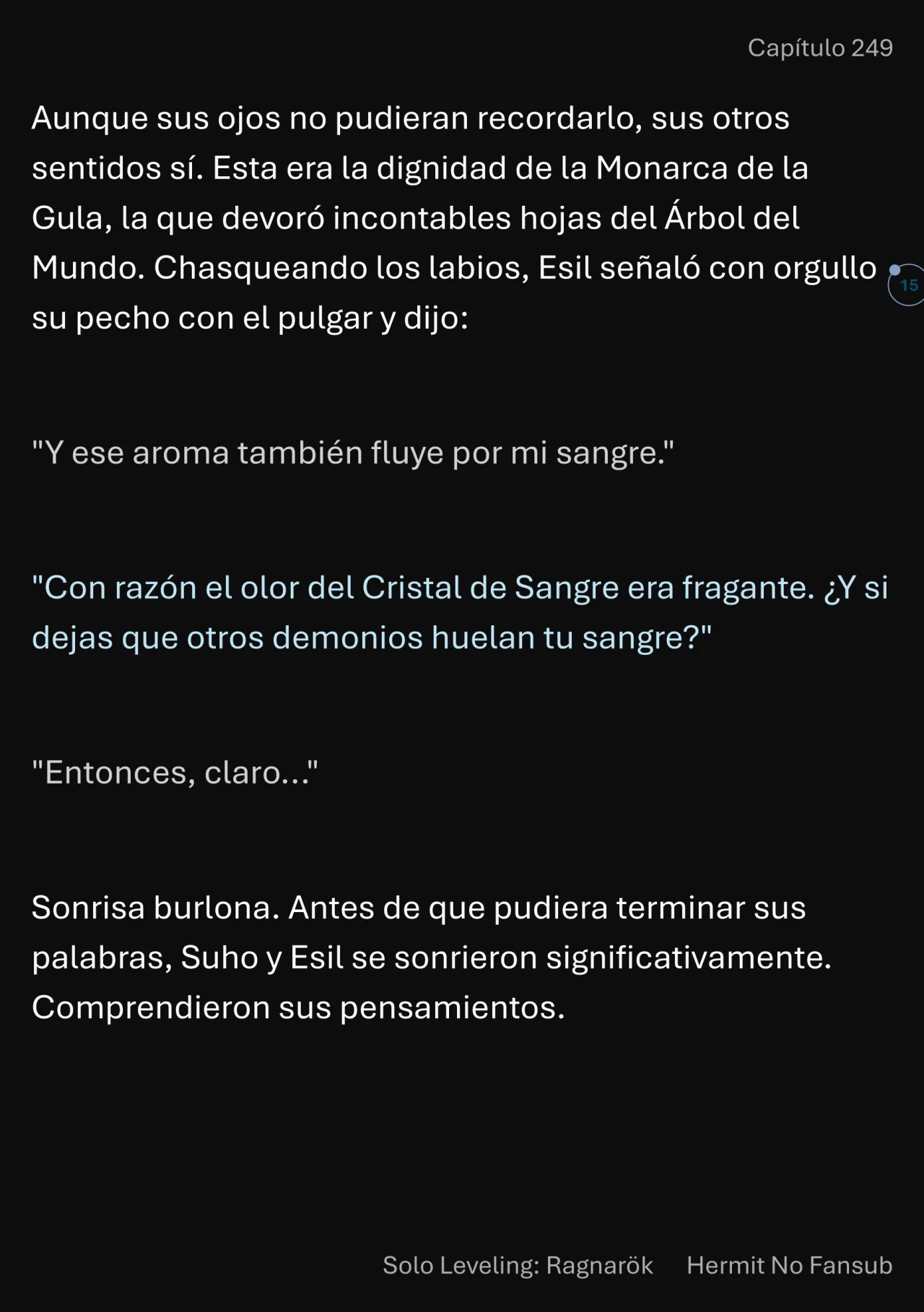 Página 16 del Manga