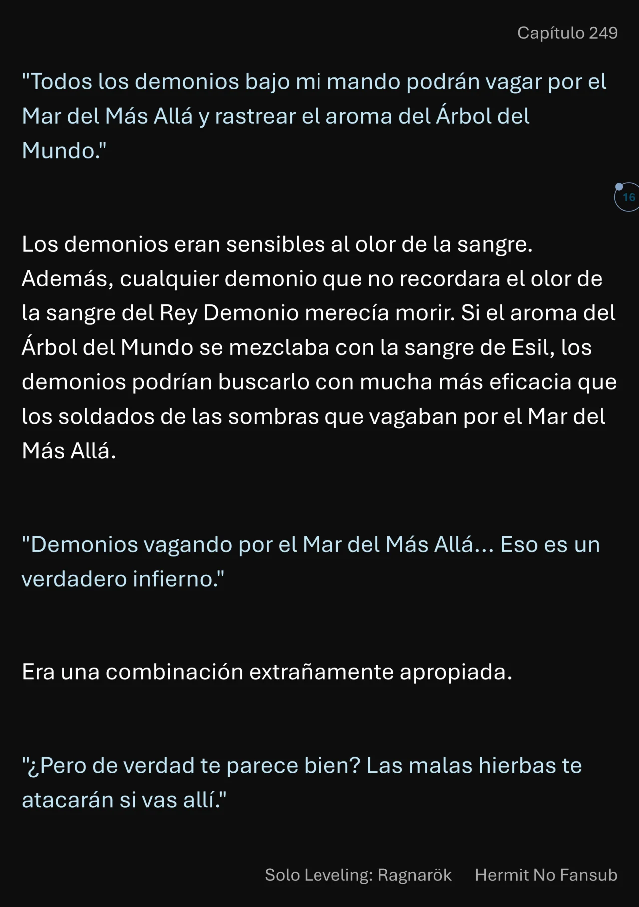 Página 17 del Manga