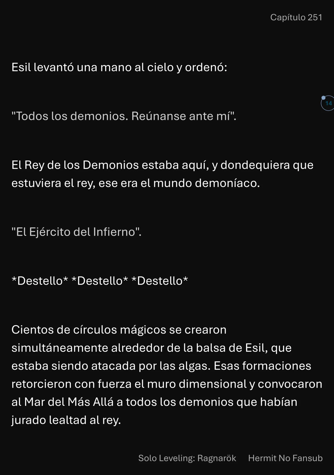 Página 15 del Manga