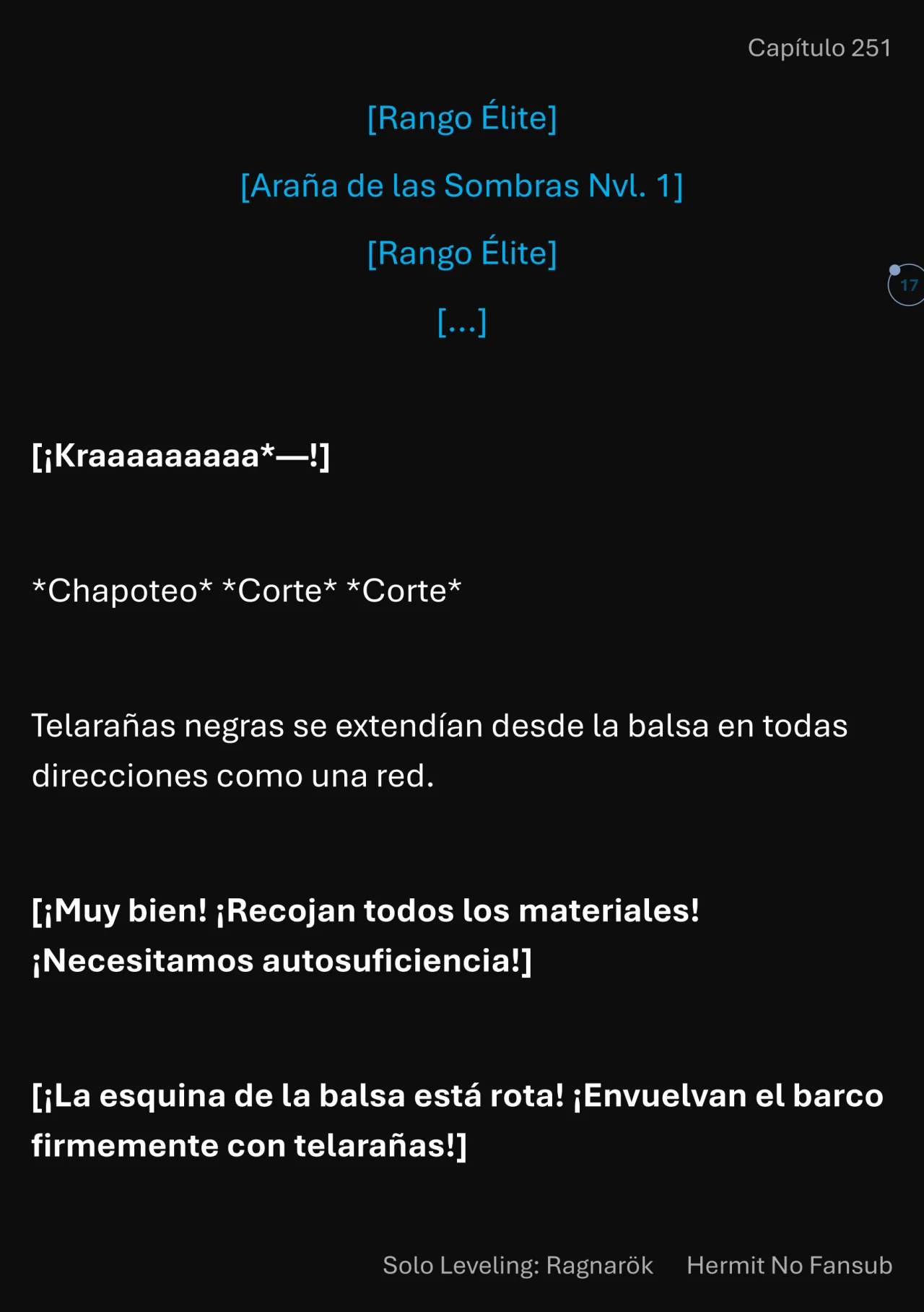 Página 18 del Manga