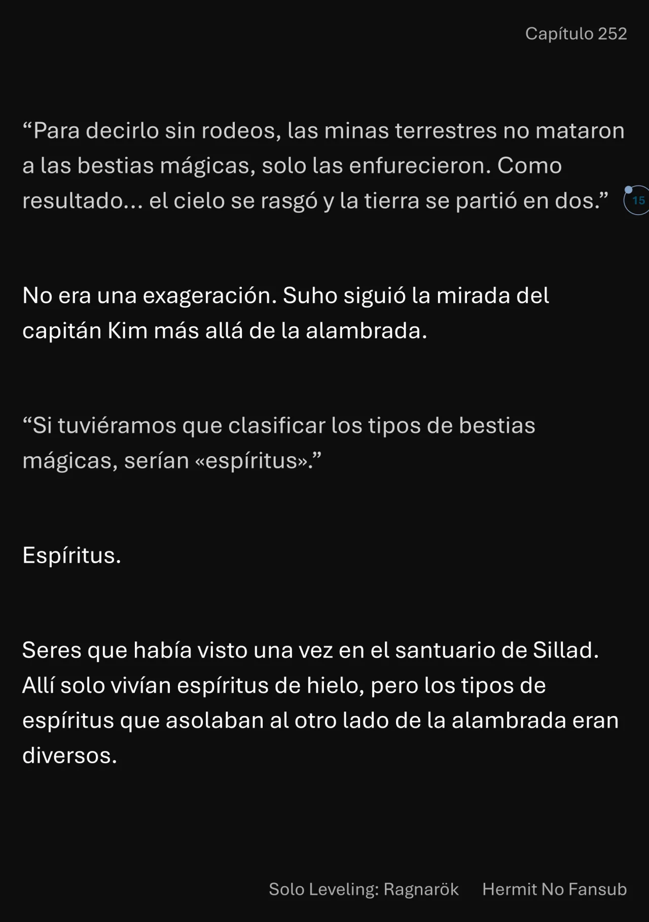 Página 16 del Manga