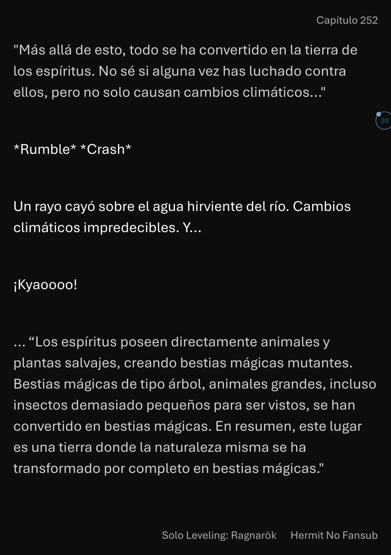 Página 21 del Manga