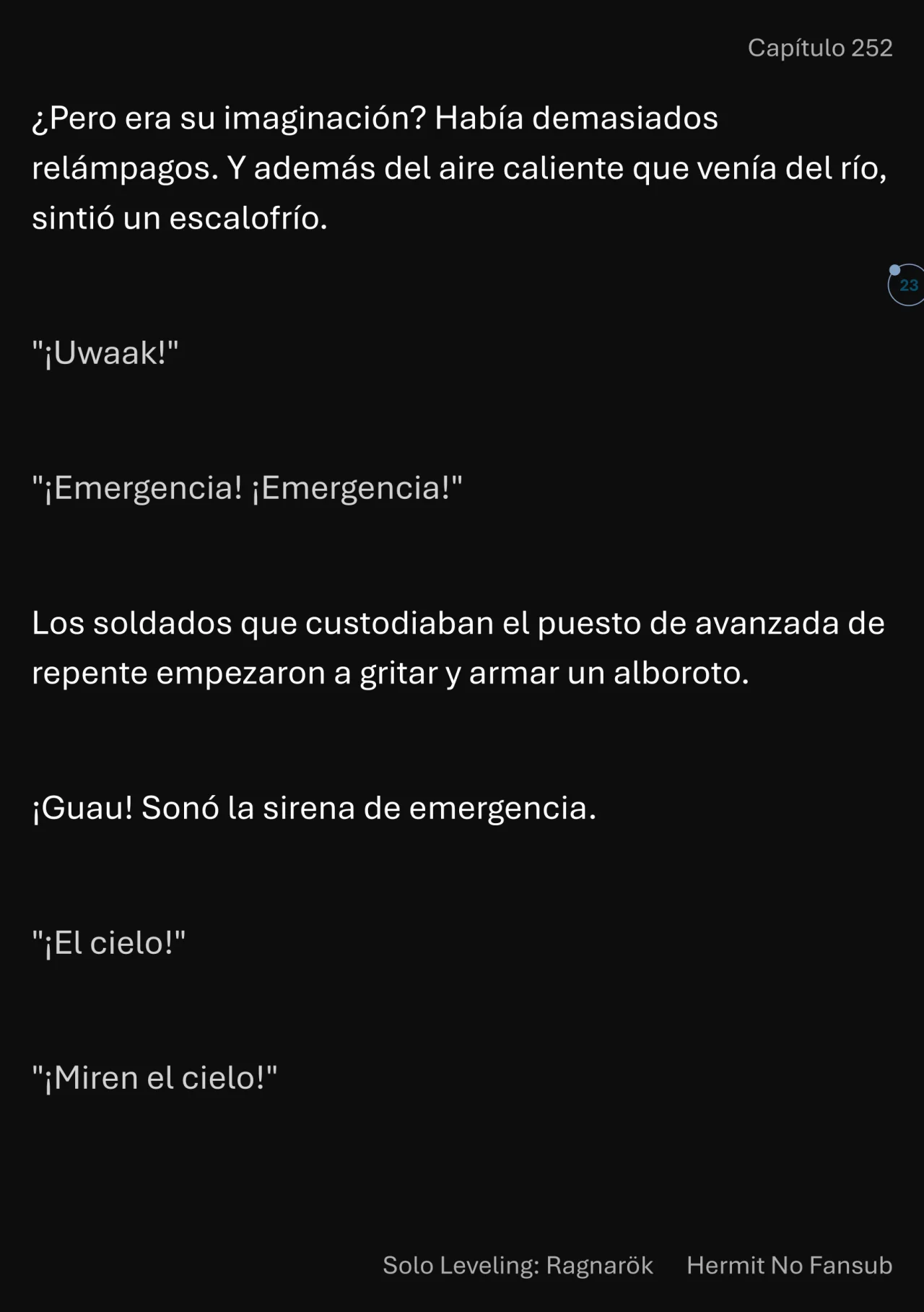 Página 24 del Manga