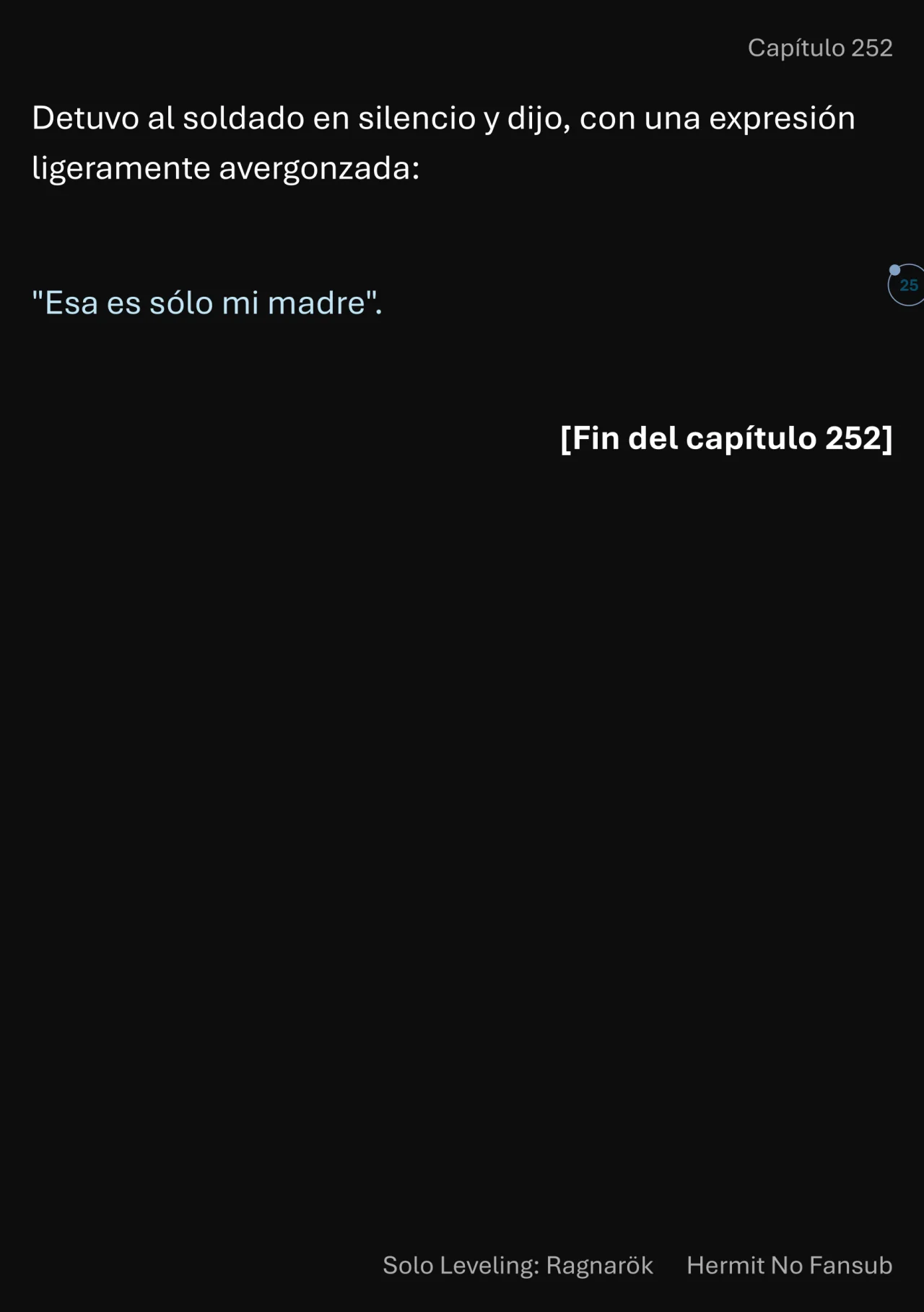 Página 26 del Manga