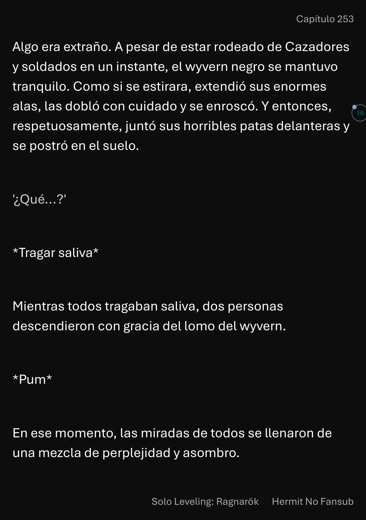 Página 17 del Manga